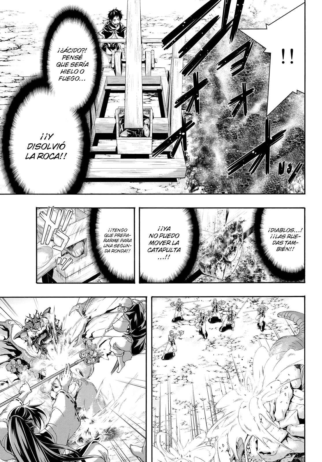 100-man no Inochi no Ue ni Ore wa Tatte Iru Capitulo 55 página 28