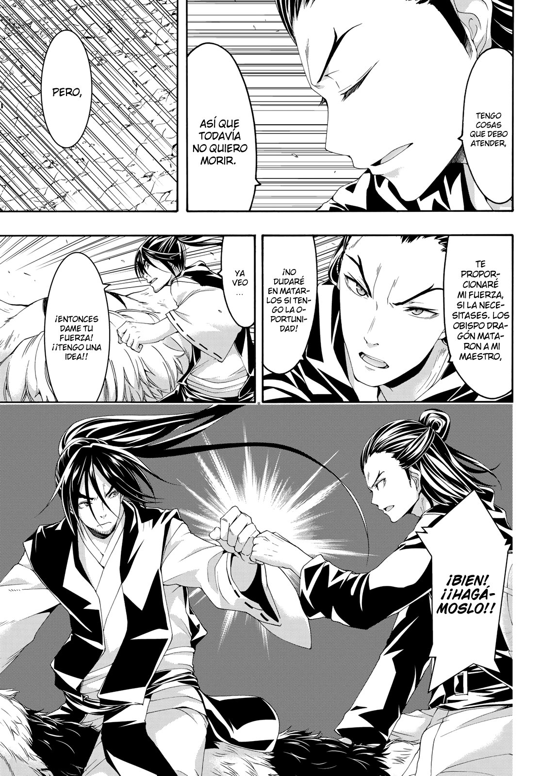 100-man no Inochi no Ue ni Ore wa Tatte Iru Capitulo 56 página 34