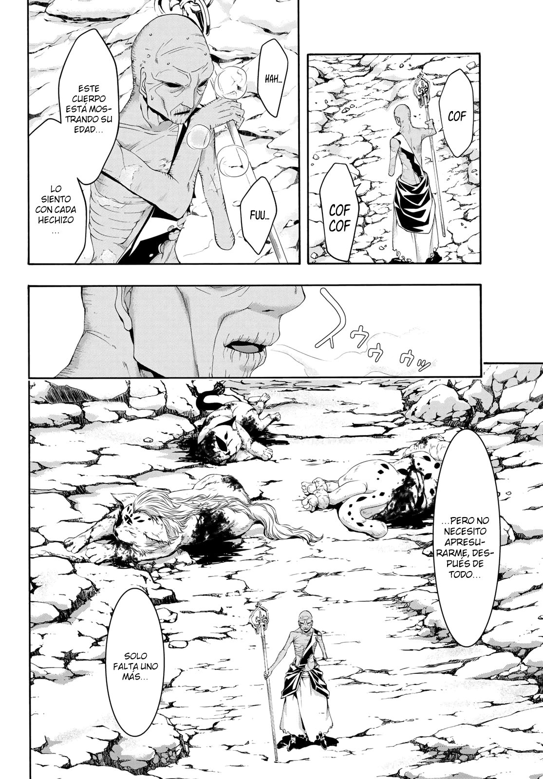 100-man no Inochi no Ue ni Ore wa Tatte Iru Capitulo 56 página 35