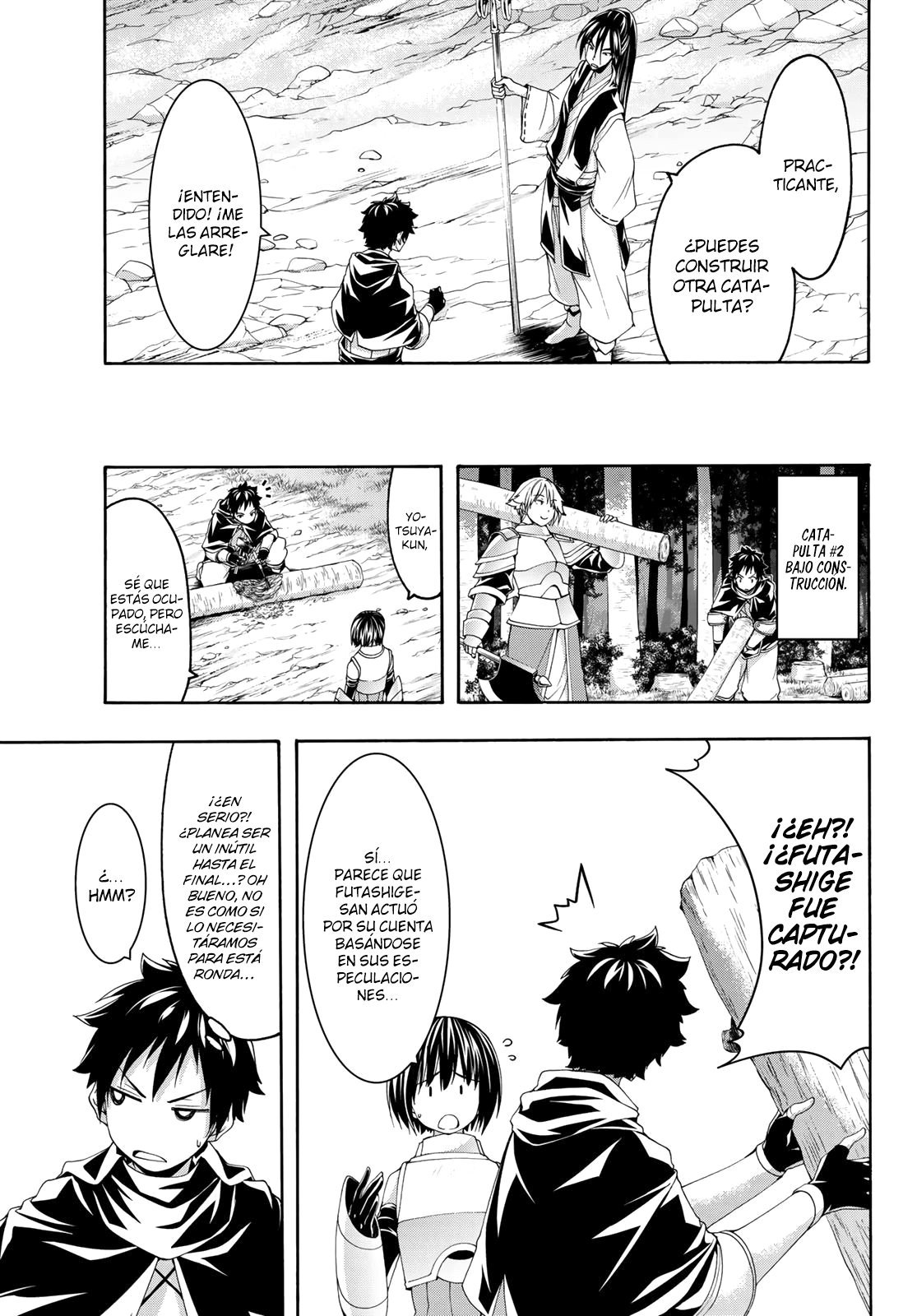 100-man no Inochi no Ue ni Ore wa Tatte Iru Capitulo 56 página 4