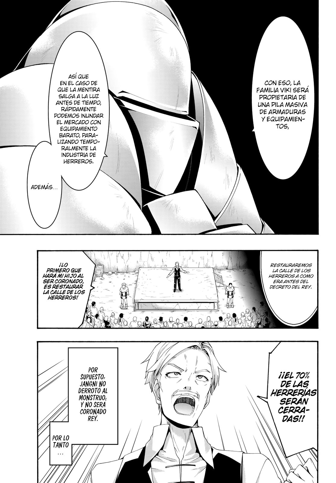 100-man no Inochi no Ue ni Ore wa Tatte Iru Capitulo 57: Ejecutar programa delegado página 22
