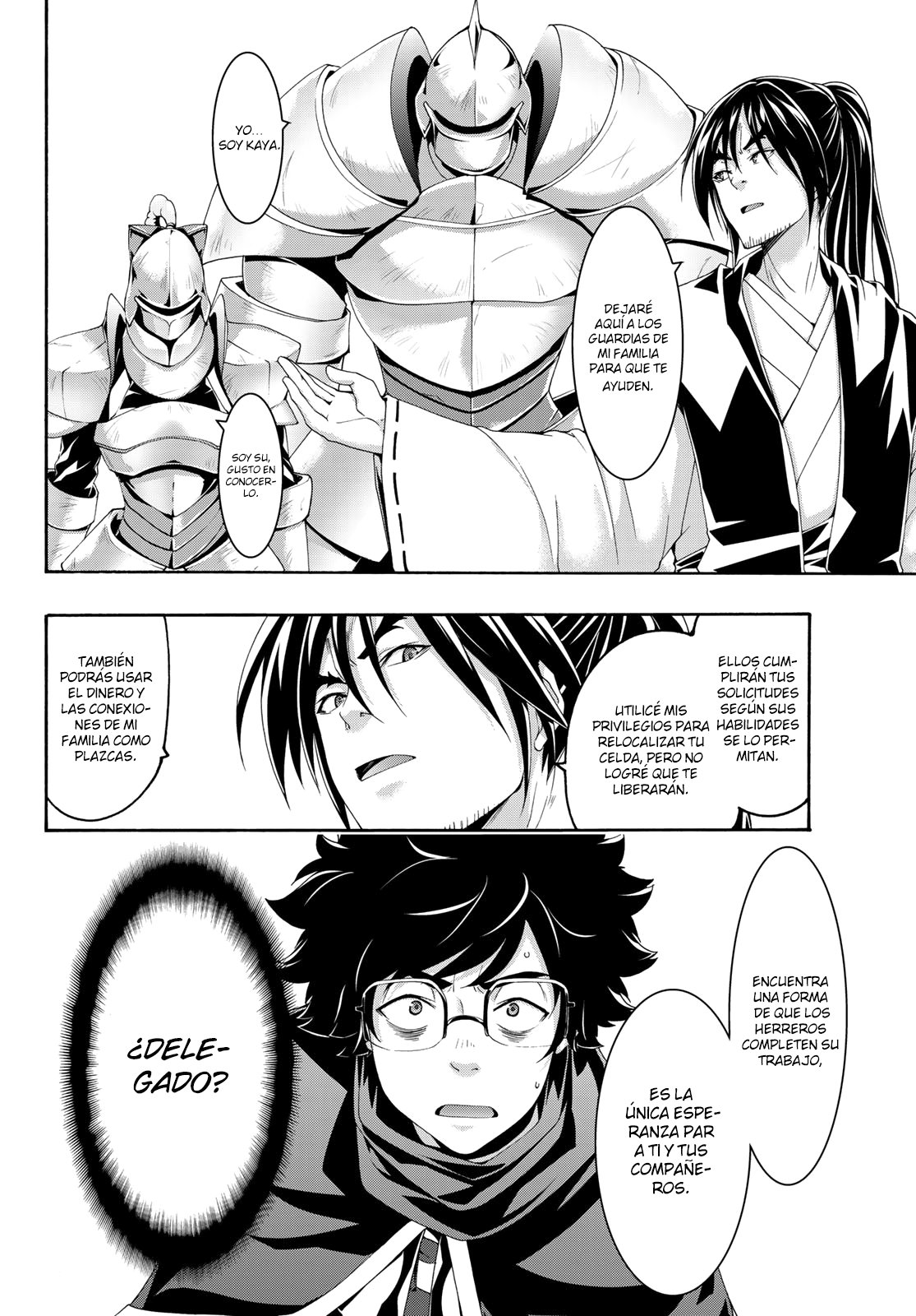 100-man no Inochi no Ue ni Ore wa Tatte Iru Capitulo 57: Ejecutar programa delegado página 9
