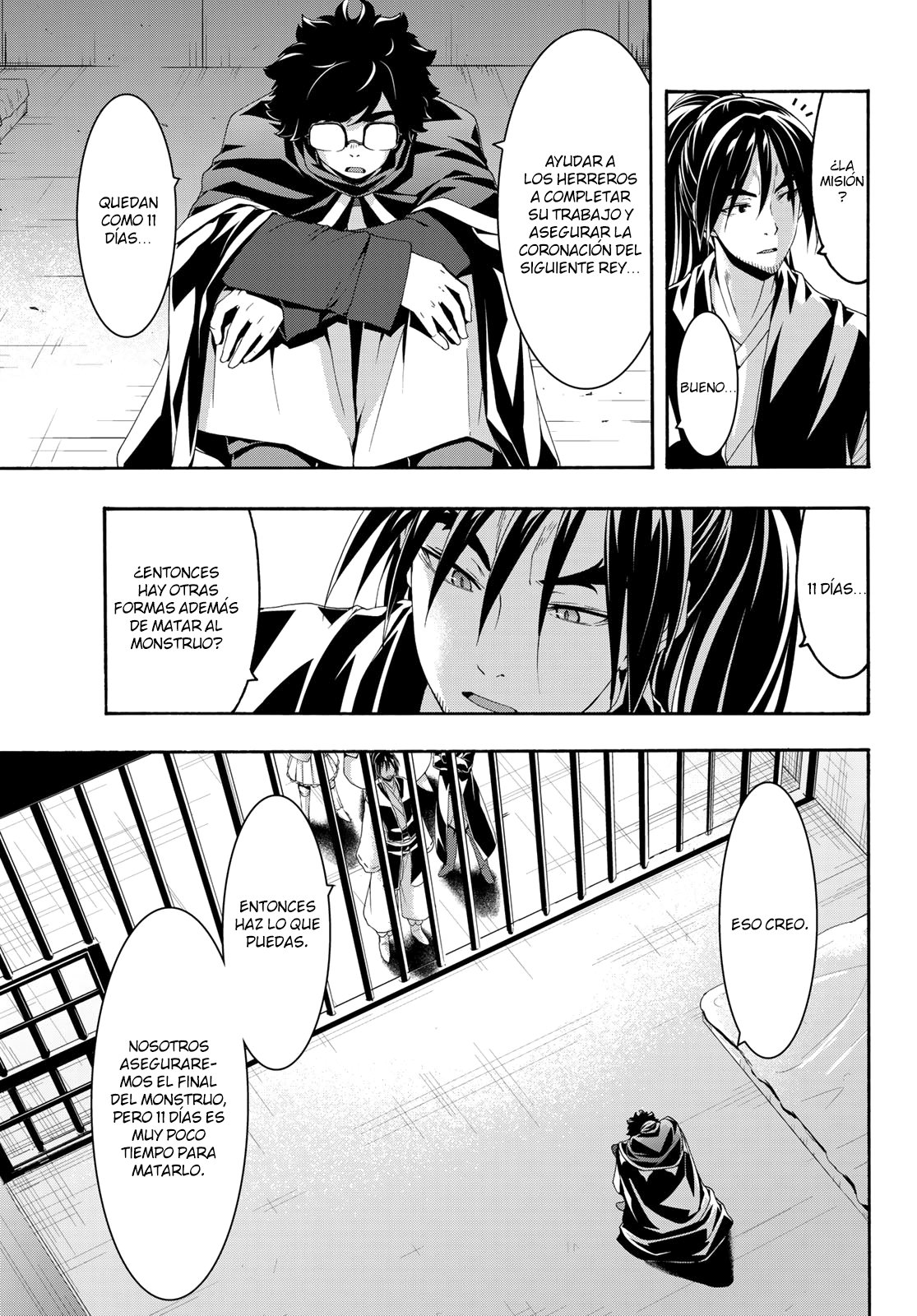 100-man no Inochi no Ue ni Ore wa Tatte Iru Capitulo 57 página 8