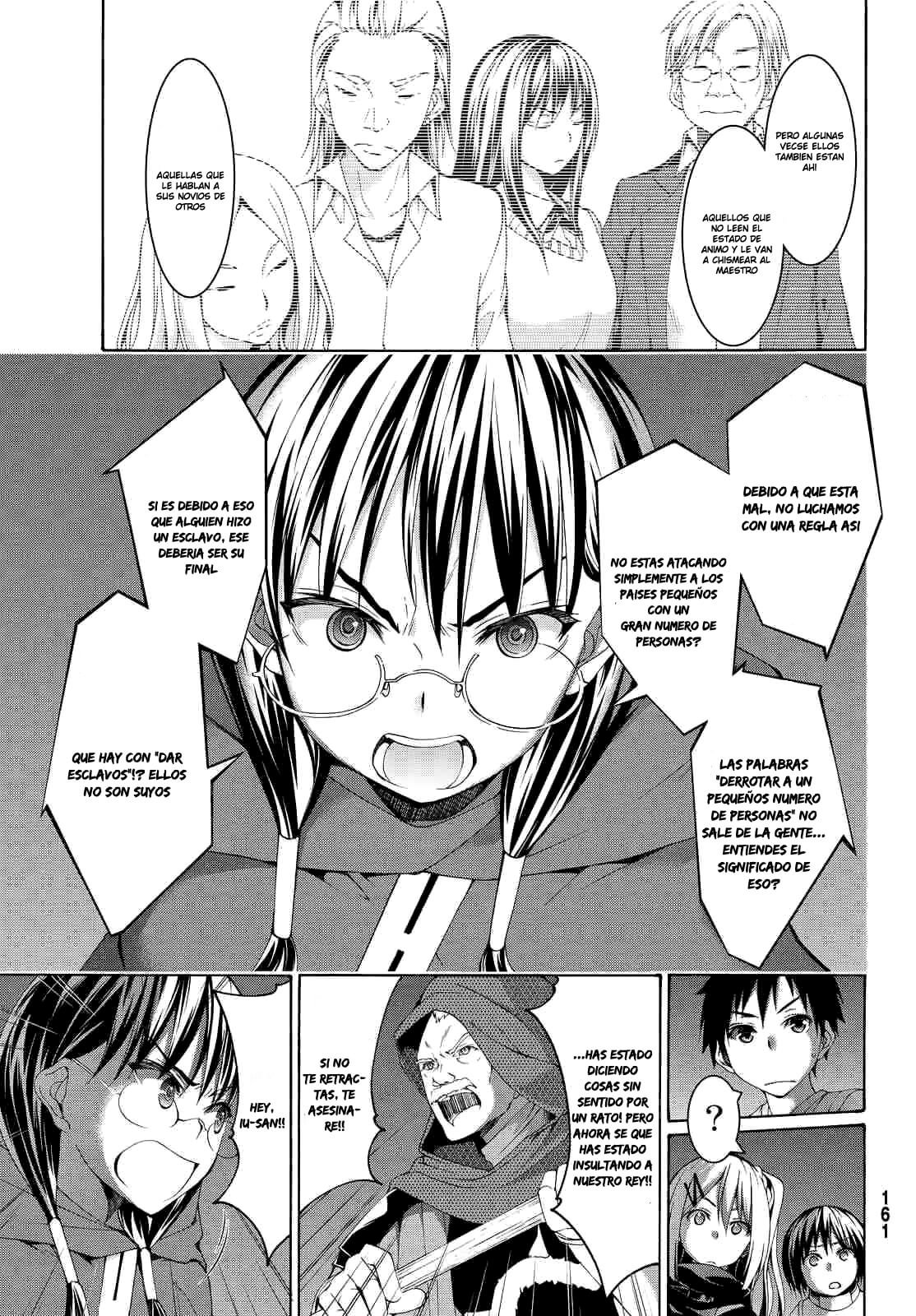 100-man no Inochi no Ue ni Ore wa Tatte Iru Capitulo 6 página 21