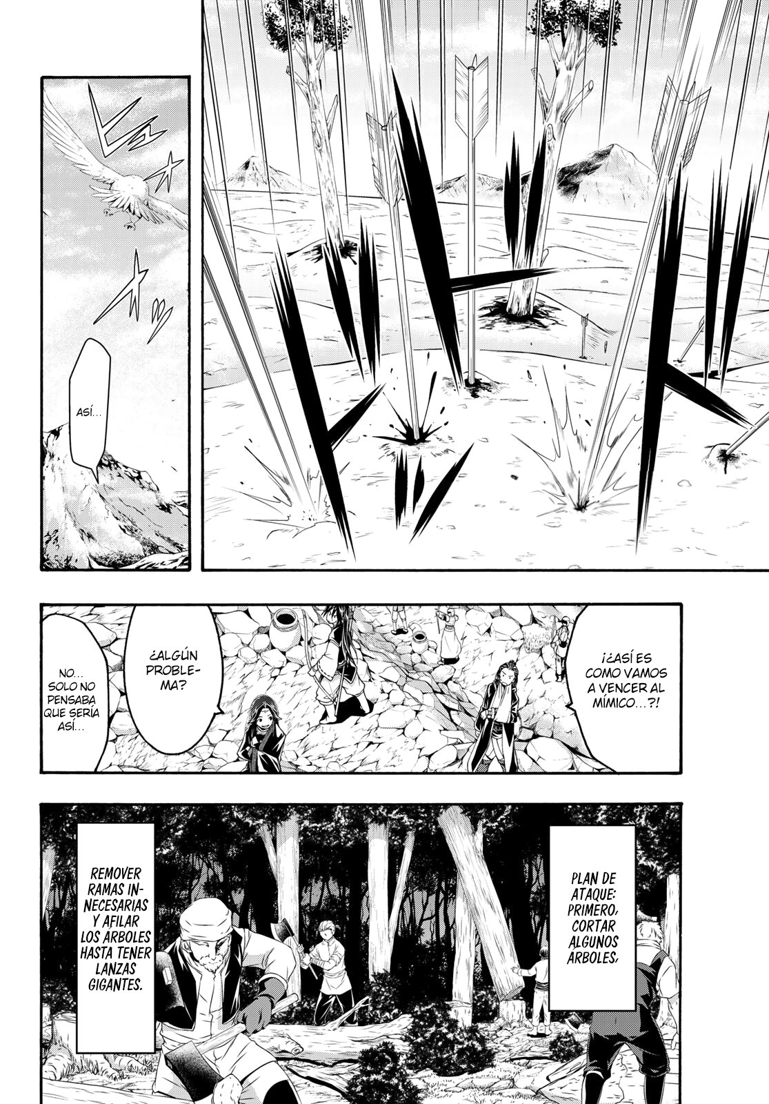 100-man no Inochi no Ue ni Ore wa Tatte Iru Capitulo 60 página 3