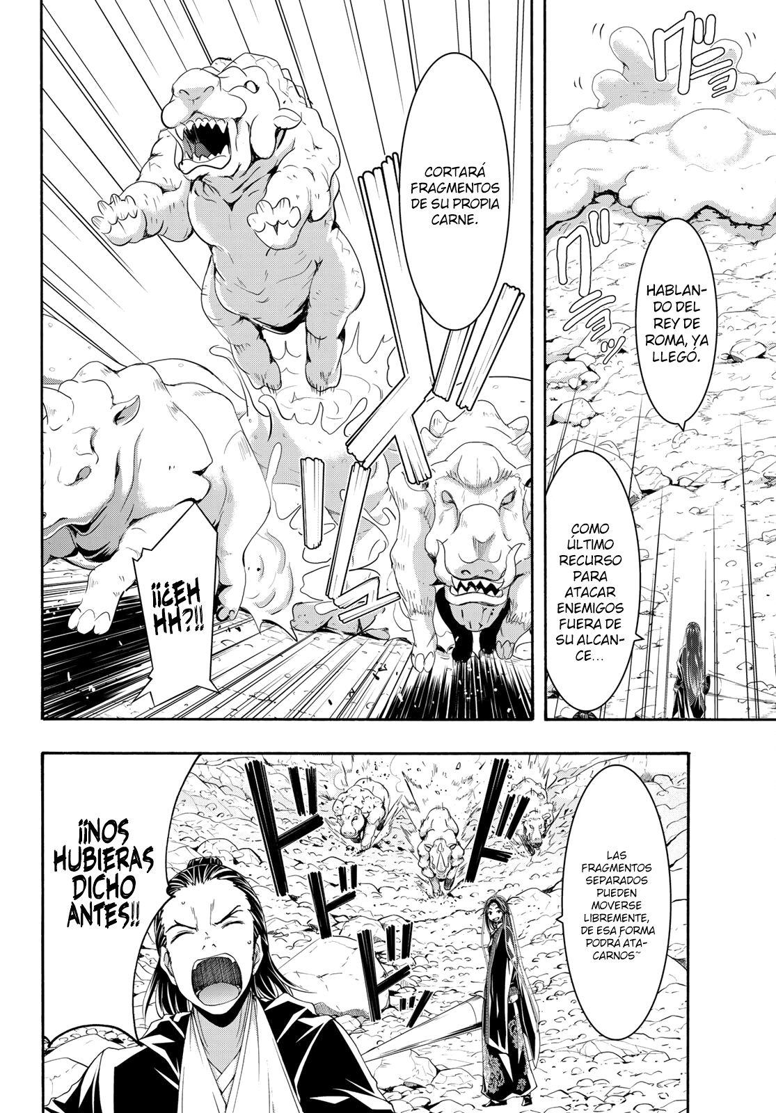 100-man no Inochi no Ue ni Ore wa Tatte Iru Capitulo 60 página 7