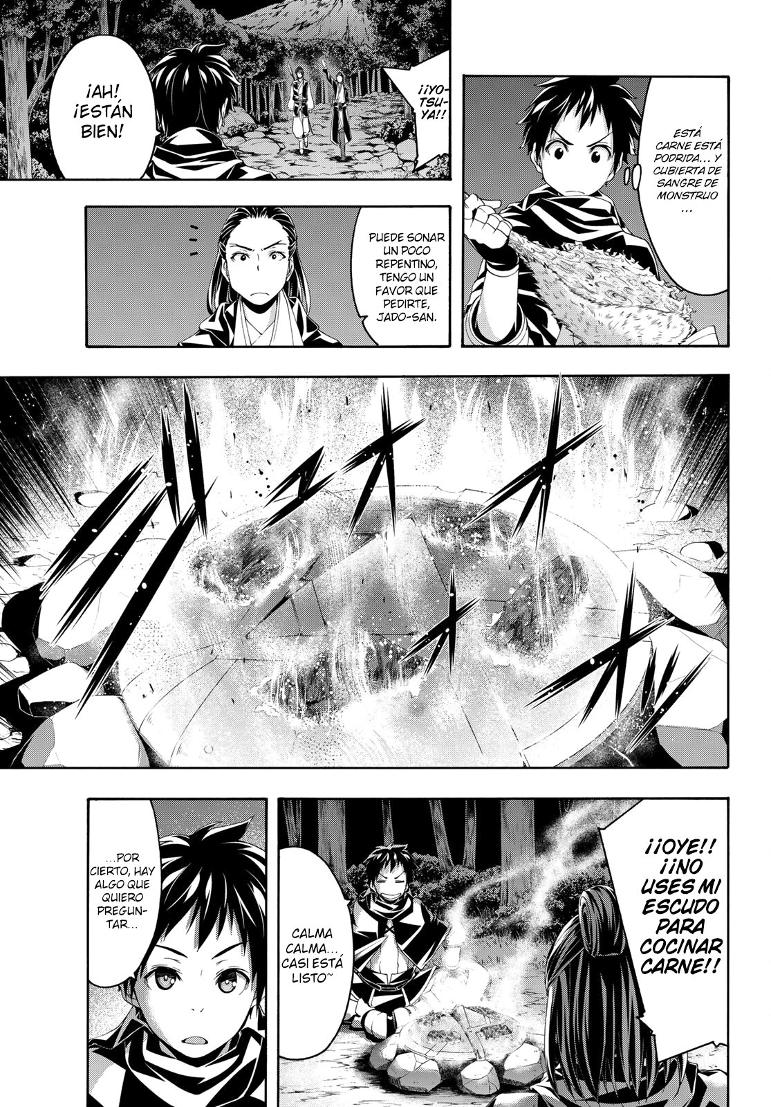 100-man no Inochi no Ue ni Ore wa Tatte Iru Capitulo 61 página 12
