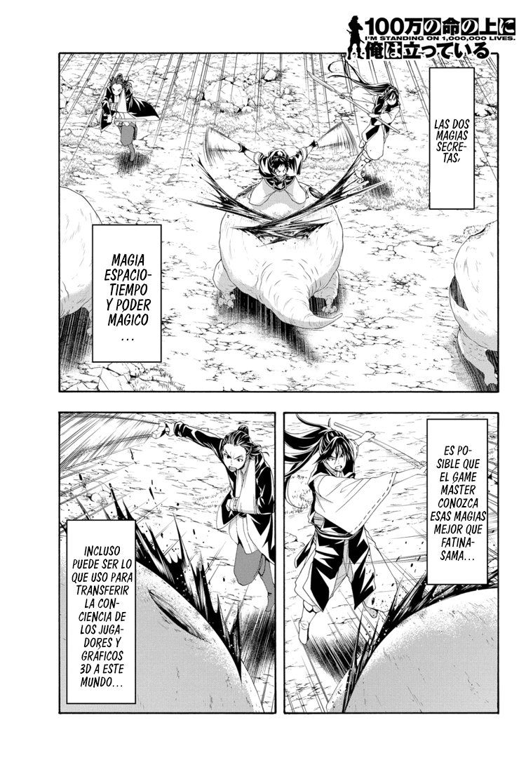 100-man no Inochi no Ue ni Ore wa Tatte Iru Capitulo 62 página 2