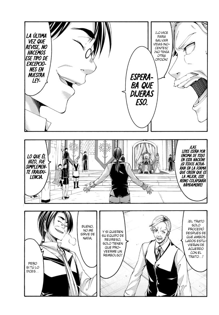 100-man no Inochi no Ue ni Ore wa Tatte Iru Capitulo 62 página 24