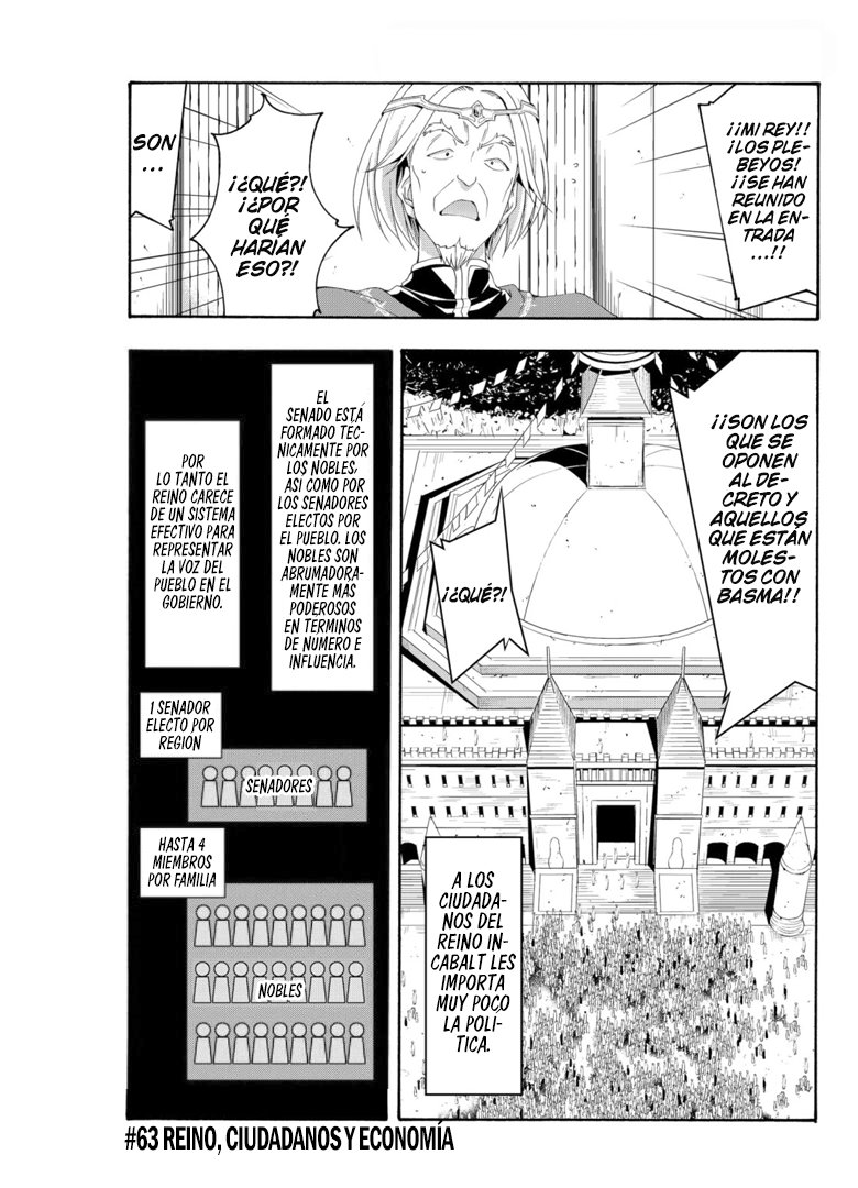 100-man no Inochi no Ue ni Ore wa Tatte Iru Capitulo 63 página 2