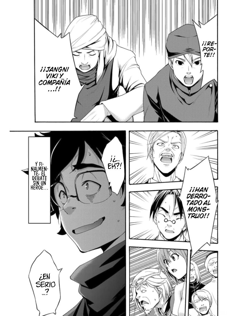 100-man no Inochi no Ue ni Ore wa Tatte Iru Capitulo 63 página 36