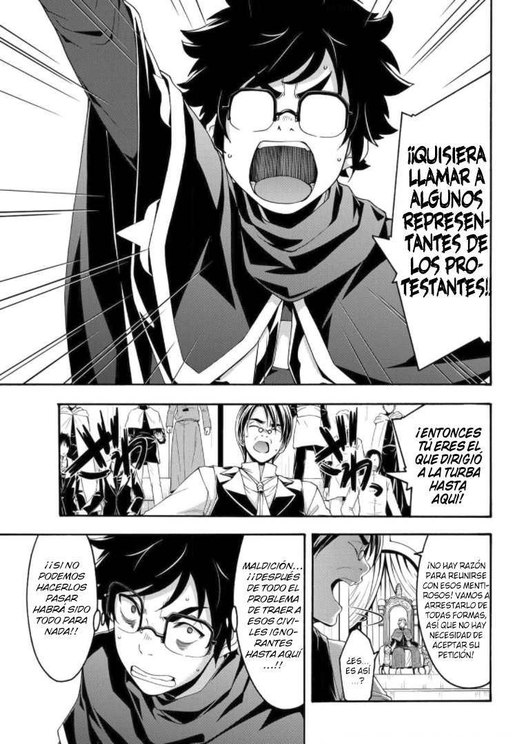 100-man no Inochi no Ue ni Ore wa Tatte Iru Capitulo 63 página 4