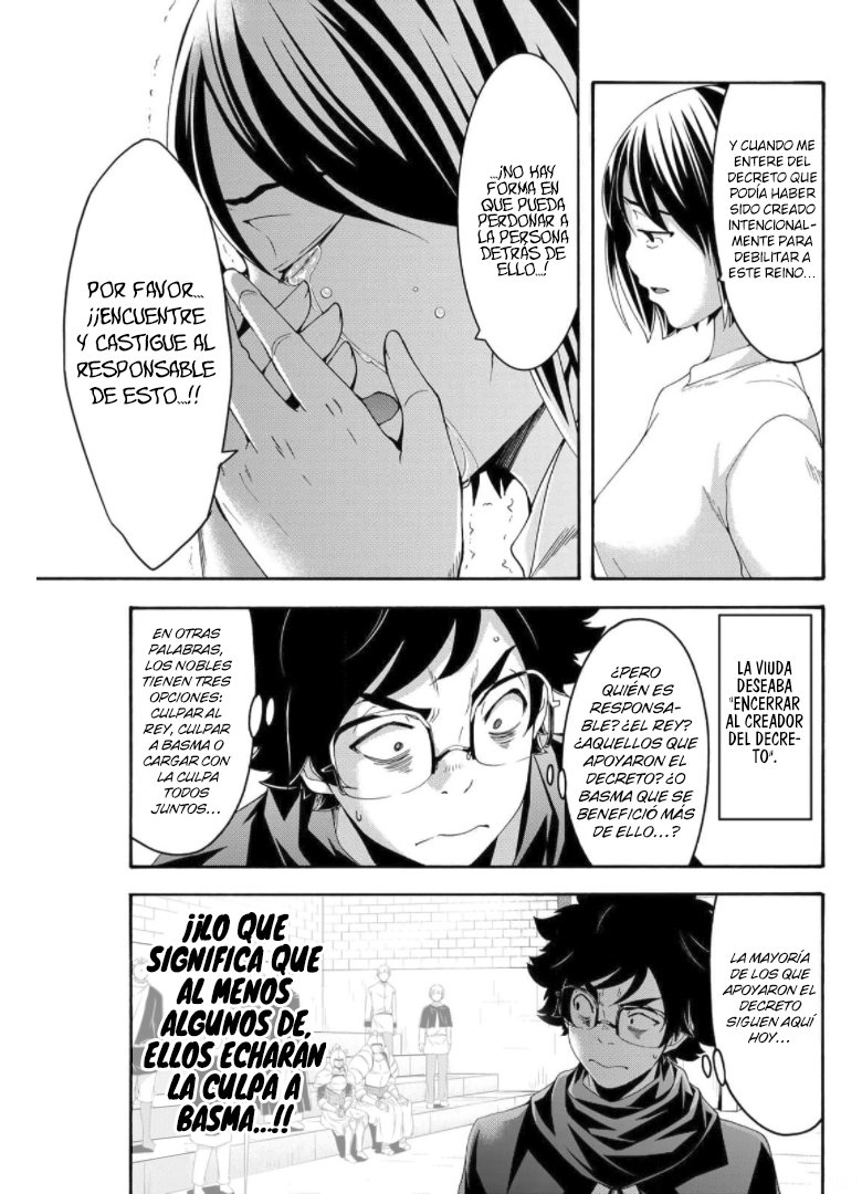 100-man no Inochi no Ue ni Ore wa Tatte Iru Capitulo 63 página 8