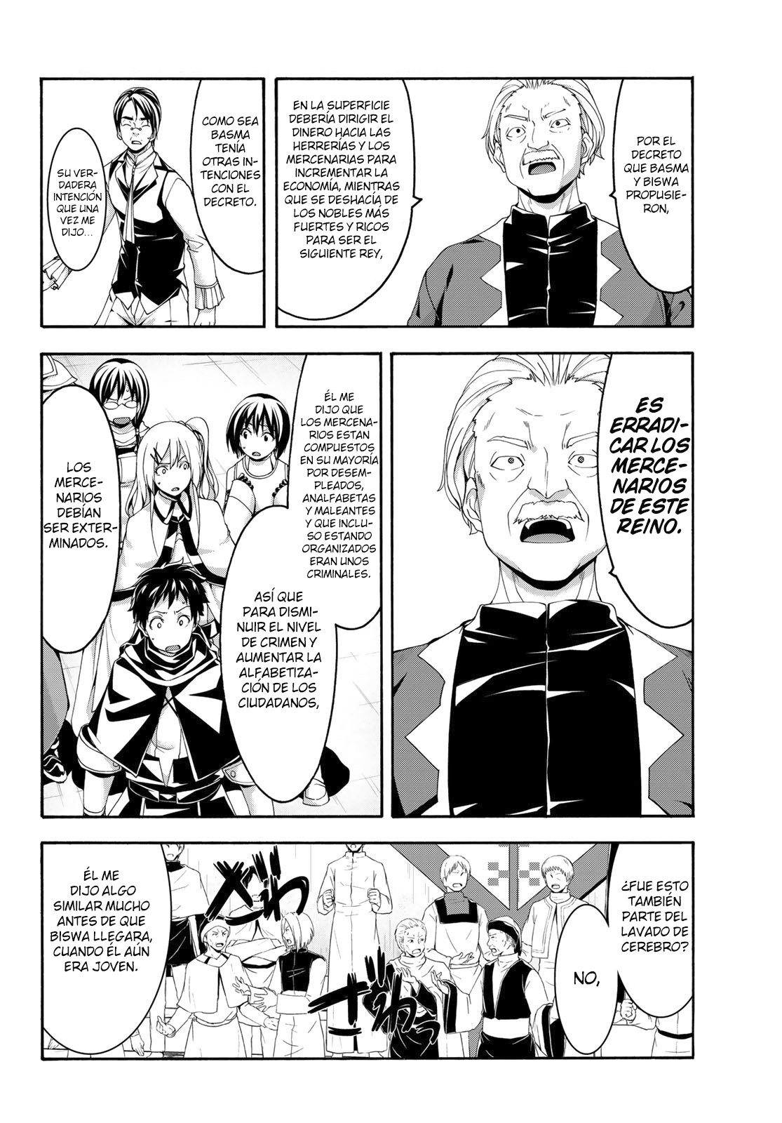 100-man no Inochi no Ue ni Ore wa Tatte Iru Capitulo 64 página 33