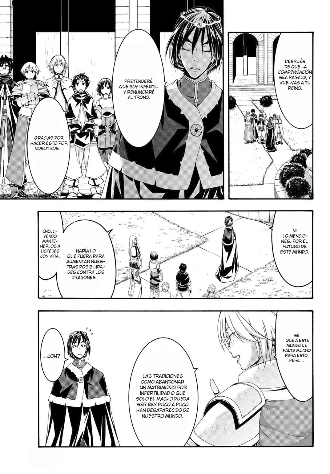 100-man no Inochi no Ue ni Ore wa Tatte Iru Capitulo 65 página 16