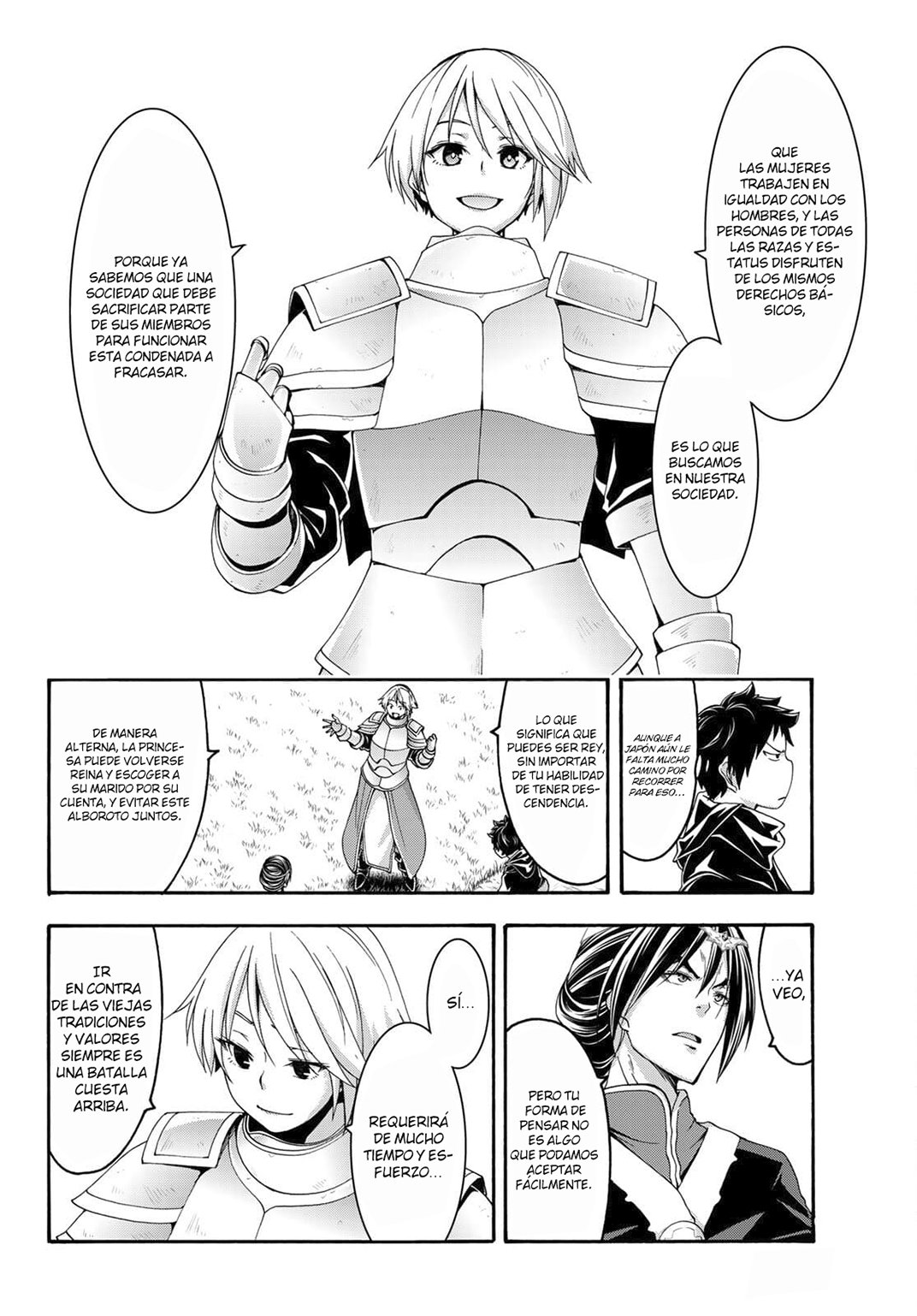 100-man no Inochi no Ue ni Ore wa Tatte Iru Capitulo 65 página 17
