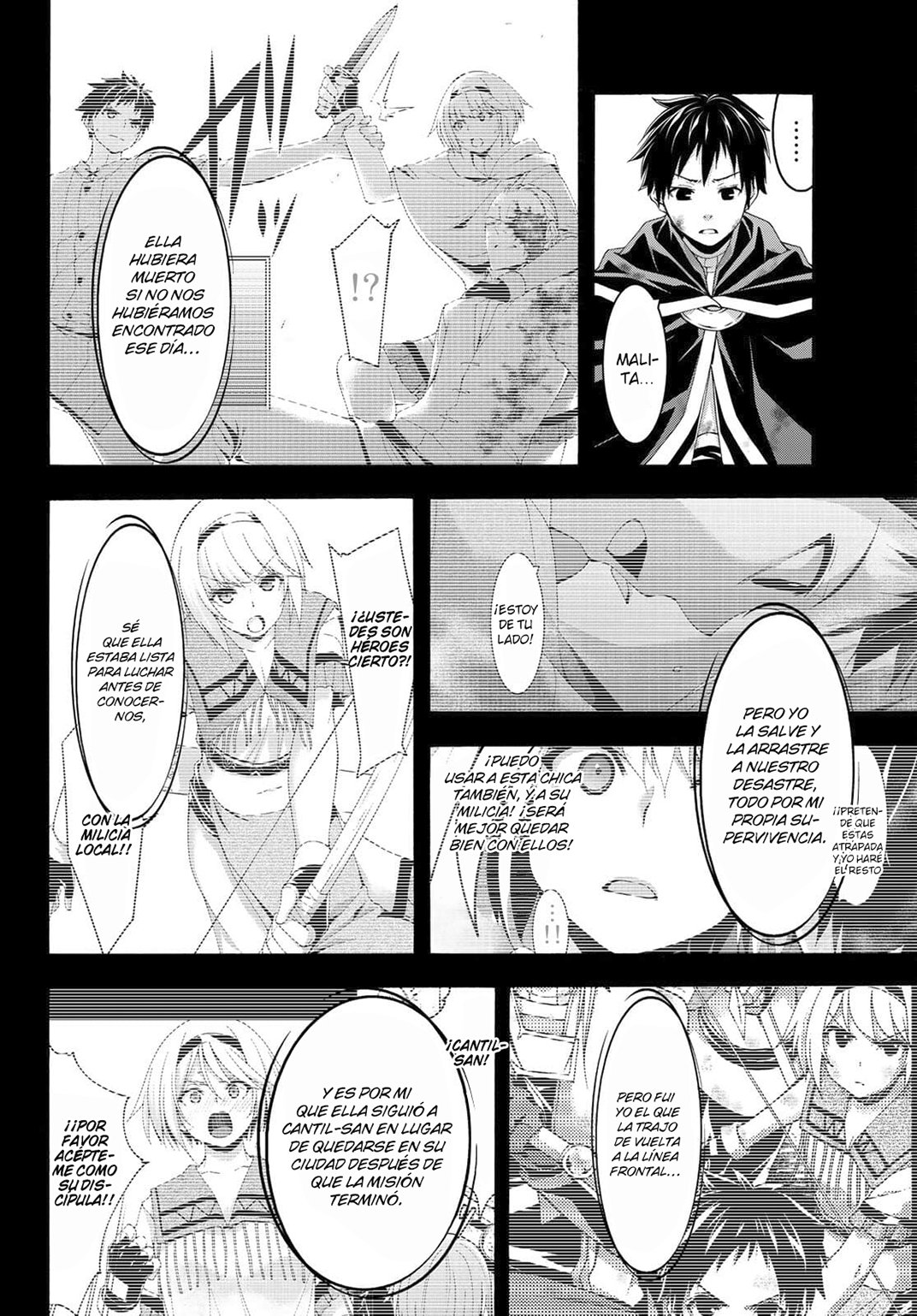 100-man no Inochi no Ue ni Ore wa Tatte Iru Capitulo 65 página 7