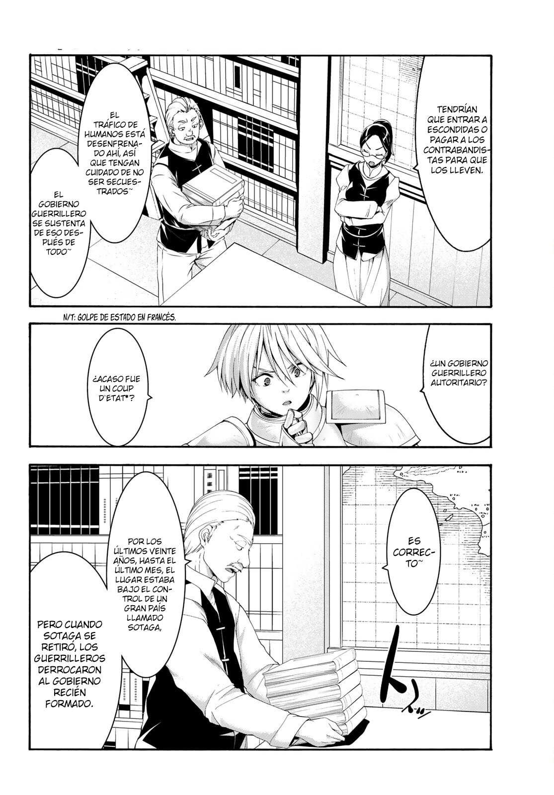 100-man no Inochi no Ue ni Ore wa Tatte Iru Capitulo 67 página 13