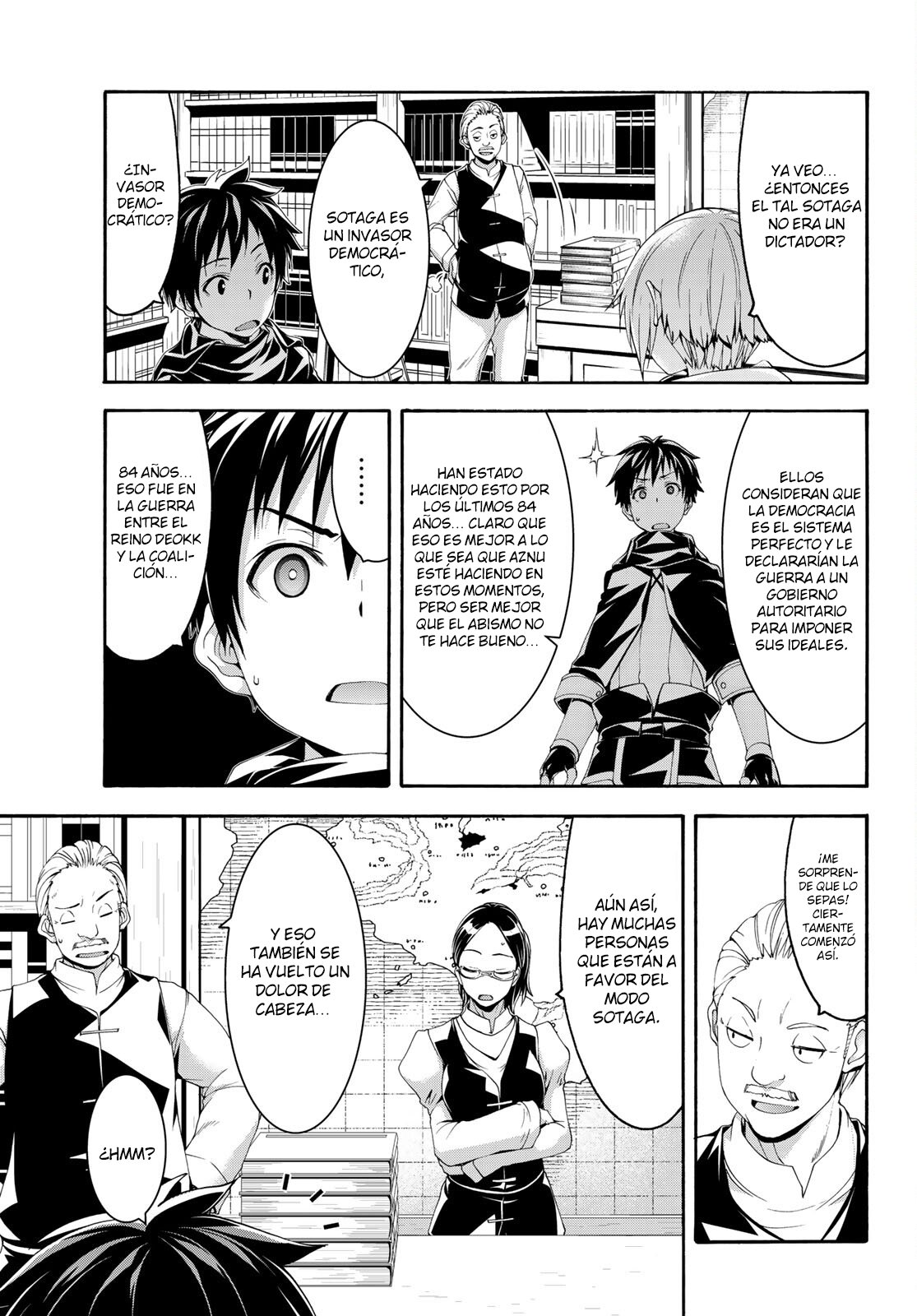 100-man no Inochi no Ue ni Ore wa Tatte Iru Capitulo 67 página 14