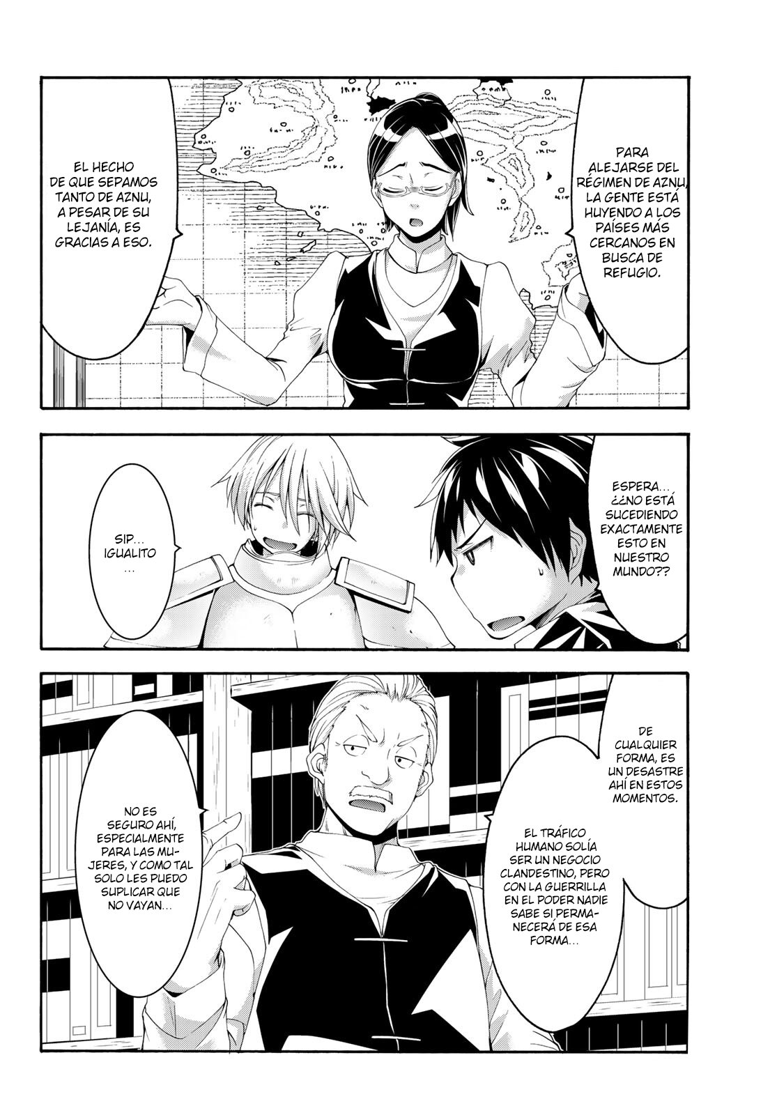 100-man no Inochi no Ue ni Ore wa Tatte Iru Capitulo 67 página 15