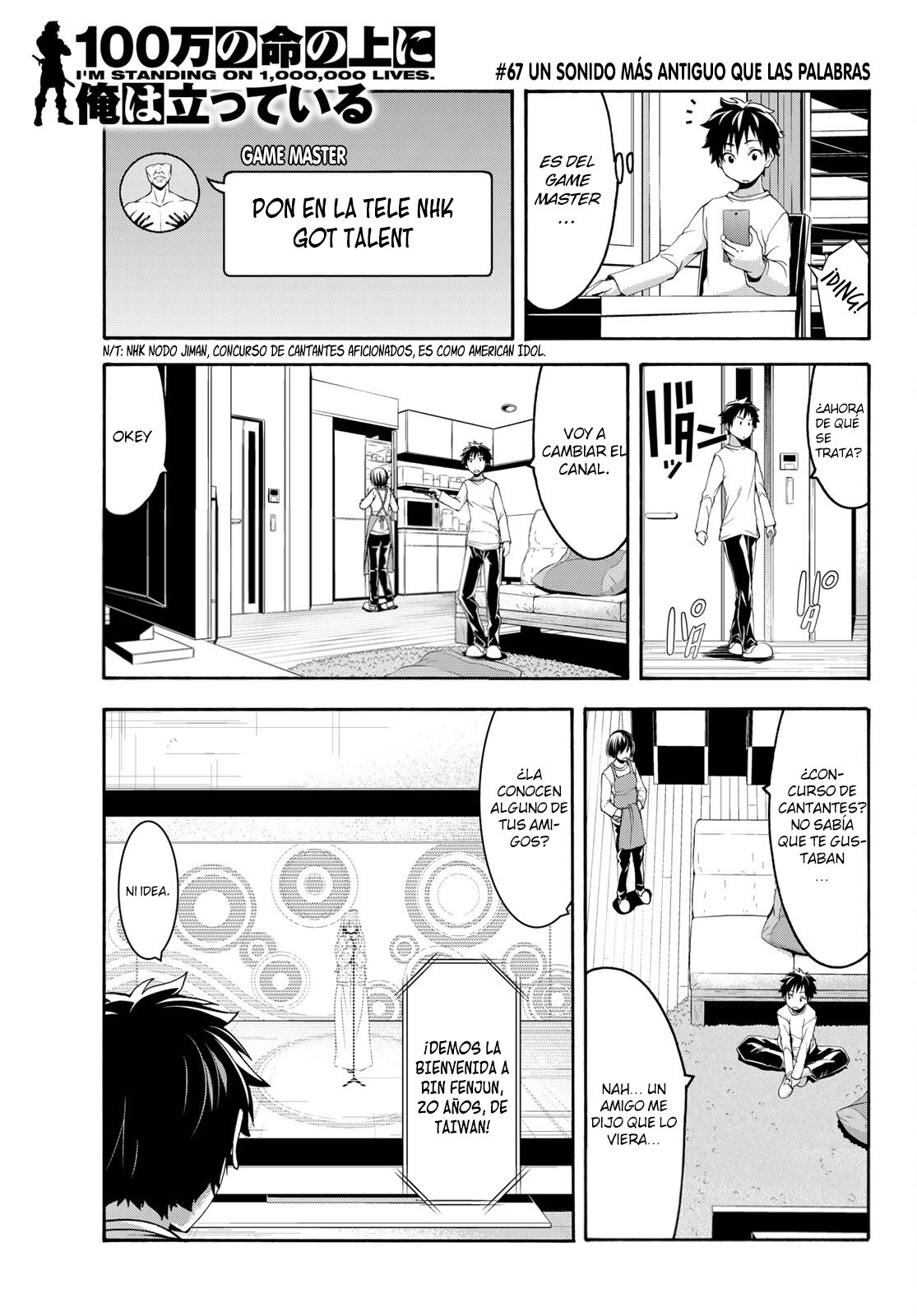100-man no Inochi no Ue ni Ore wa Tatte Iru Capitulo 67 página 2