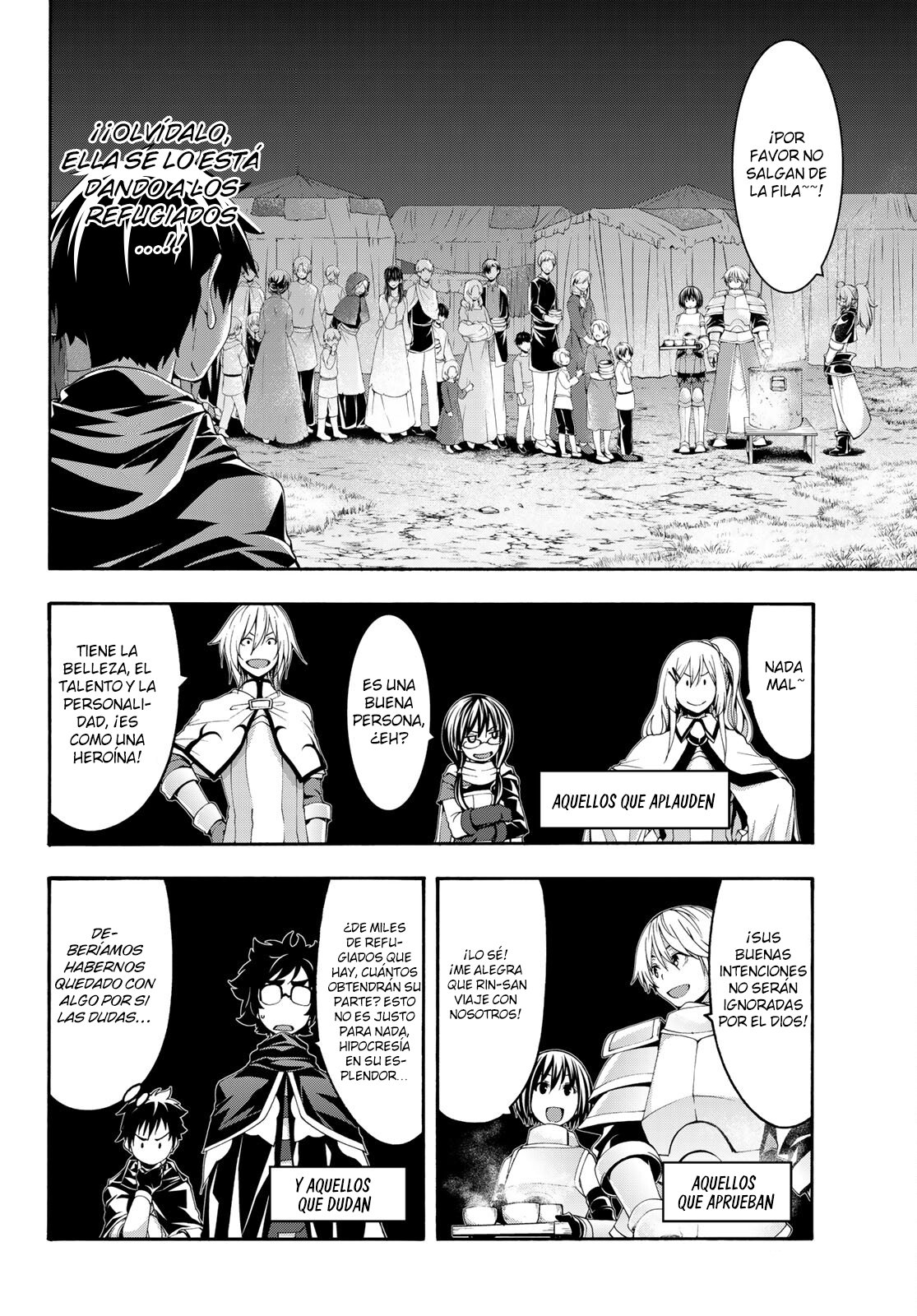 100-man no Inochi no Ue ni Ore wa Tatte Iru Capitulo 67 página 32