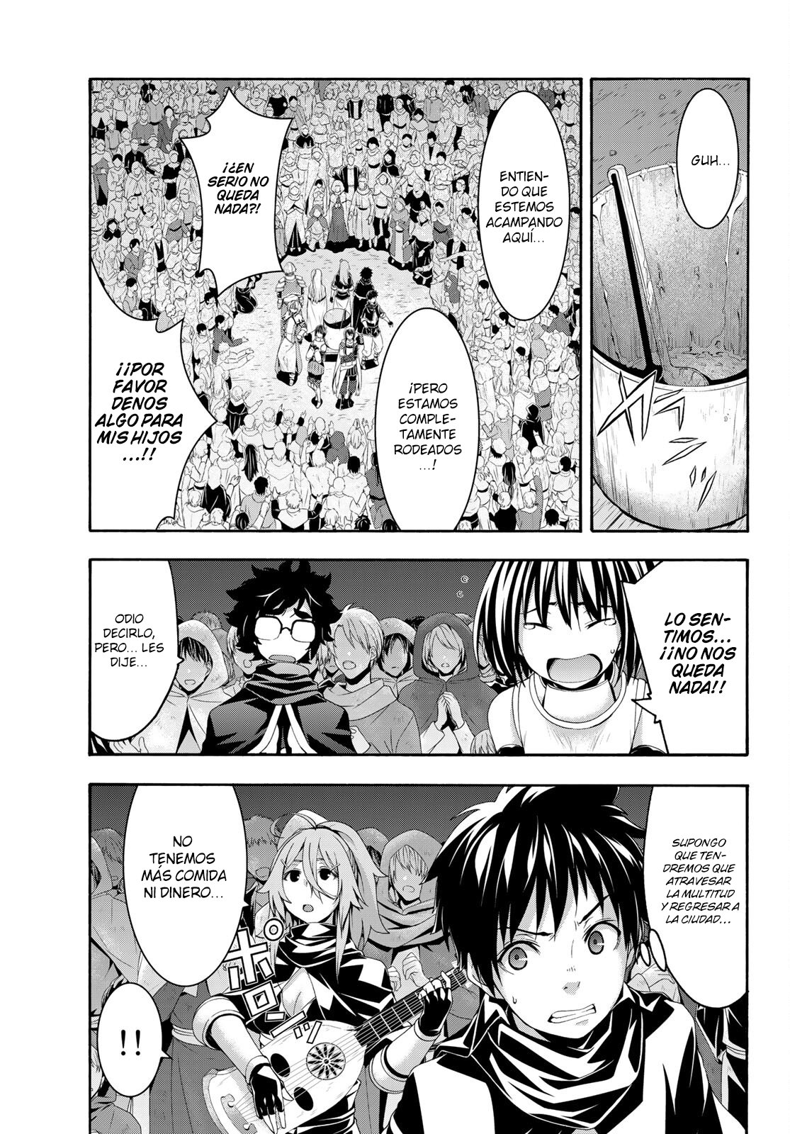 100-man no Inochi no Ue ni Ore wa Tatte Iru Capitulo 67 página 33