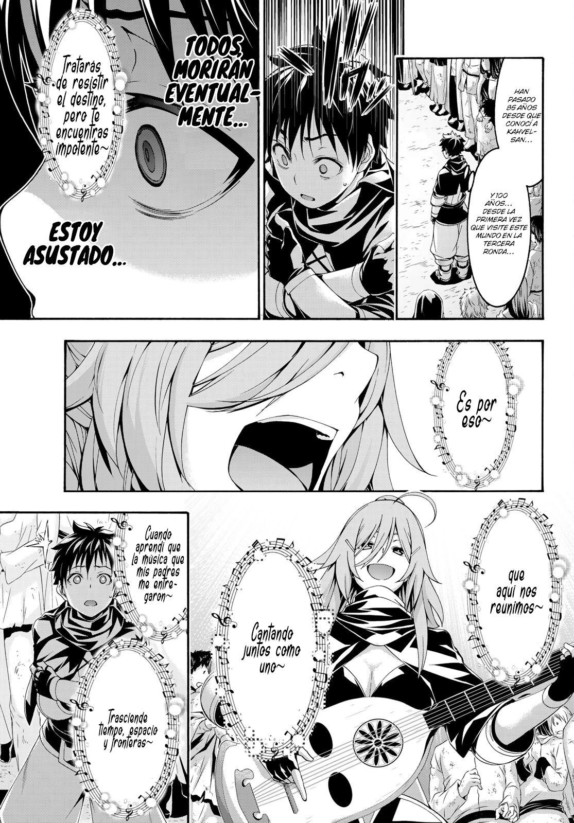 100-man no Inochi no Ue ni Ore wa Tatte Iru Capitulo 67 página 35