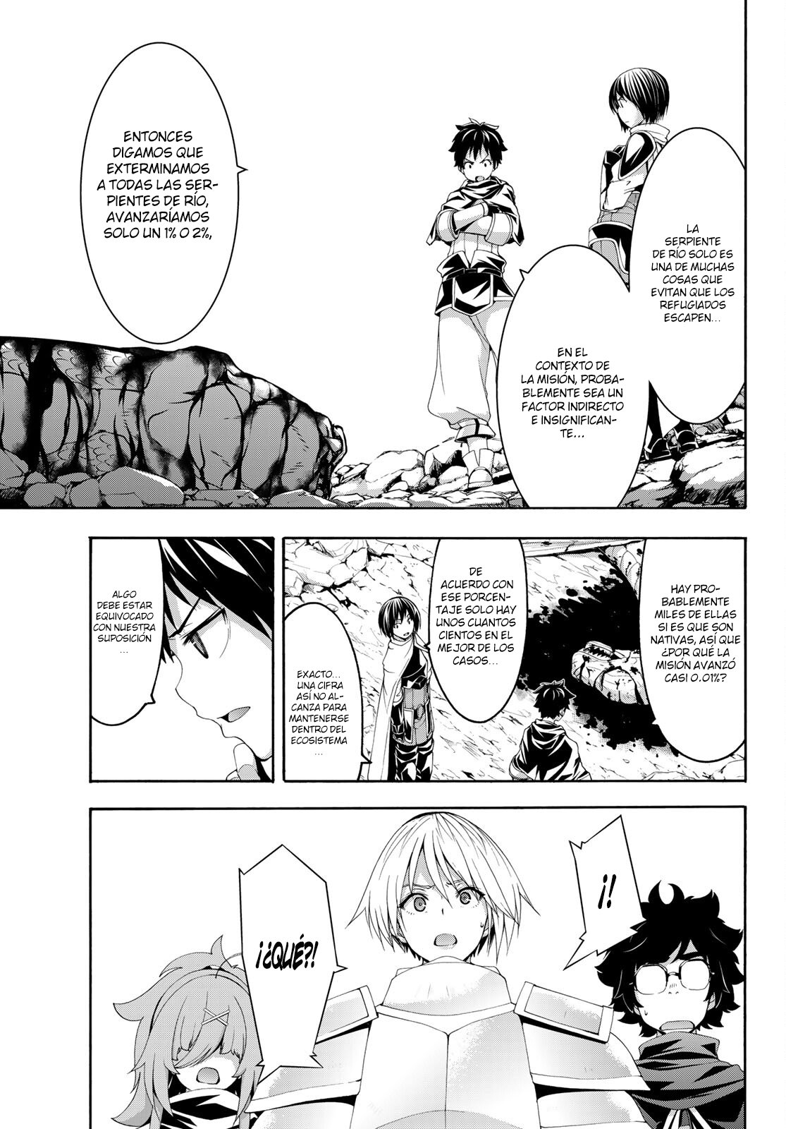 100-man no Inochi no Ue ni Ore wa Tatte Iru Capitulo 68 página 28