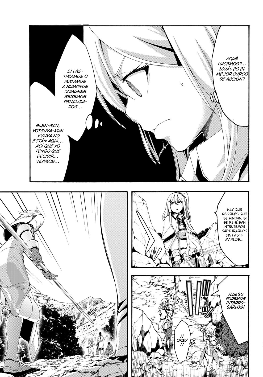 100-man no Inochi no Ue ni Ore wa Tatte Iru Capitulo 68 página 32