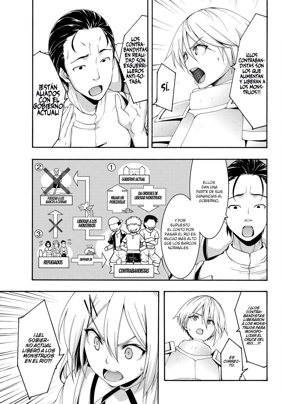 100-man no Inochi no Ue ni Ore wa Tatte Iru Capitulo 68 página 34
