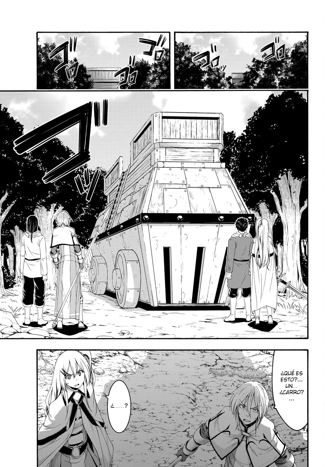 100-man no Inochi no Ue ni Ore wa Tatte Iru Capitulo 68 página 36