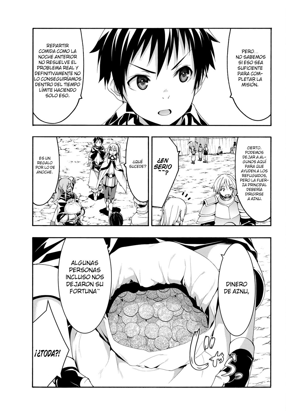 100-man no Inochi no Ue ni Ore wa Tatte Iru Capitulo 68 página 4