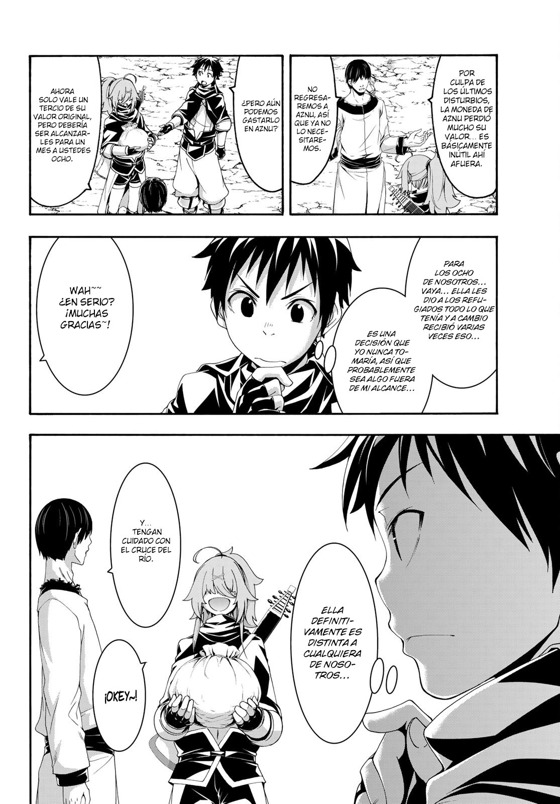 100-man no Inochi no Ue ni Ore wa Tatte Iru Capitulo 68 página 5