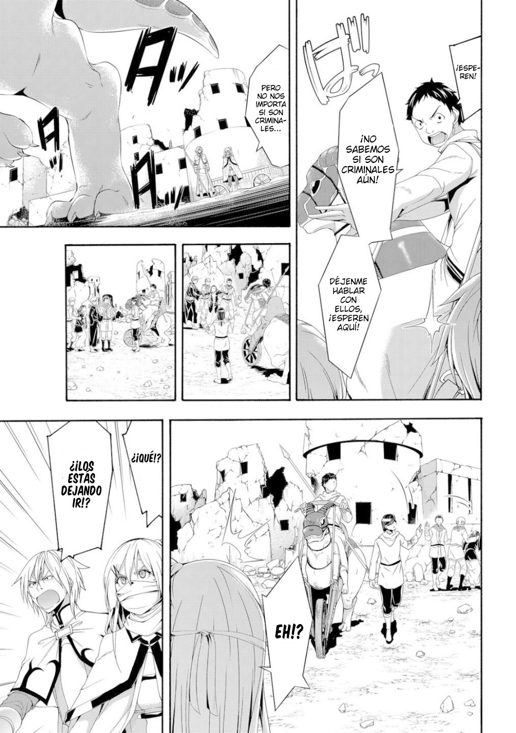 100-man no Inochi no Ue ni Ore wa Tatte Iru Capitulo 69 página 22