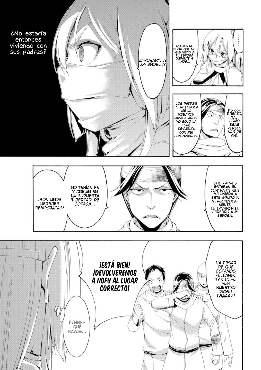 100-man no Inochi no Ue ni Ore wa Tatte Iru Capitulo 69 página 24