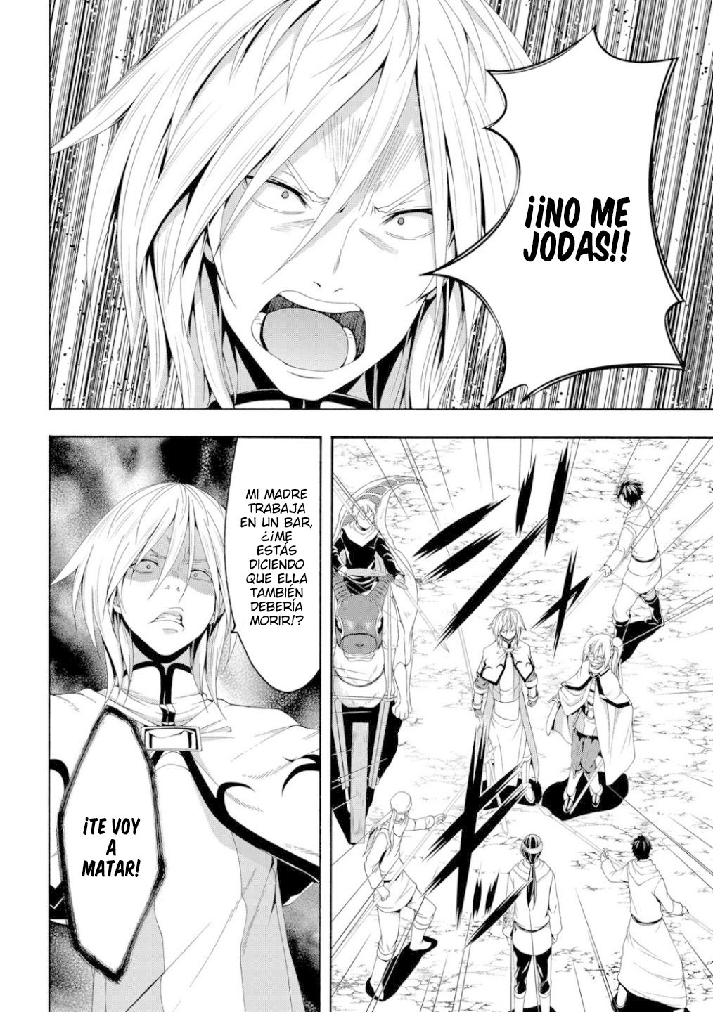 100-man no Inochi no Ue ni Ore wa Tatte Iru Capitulo 69 página 27