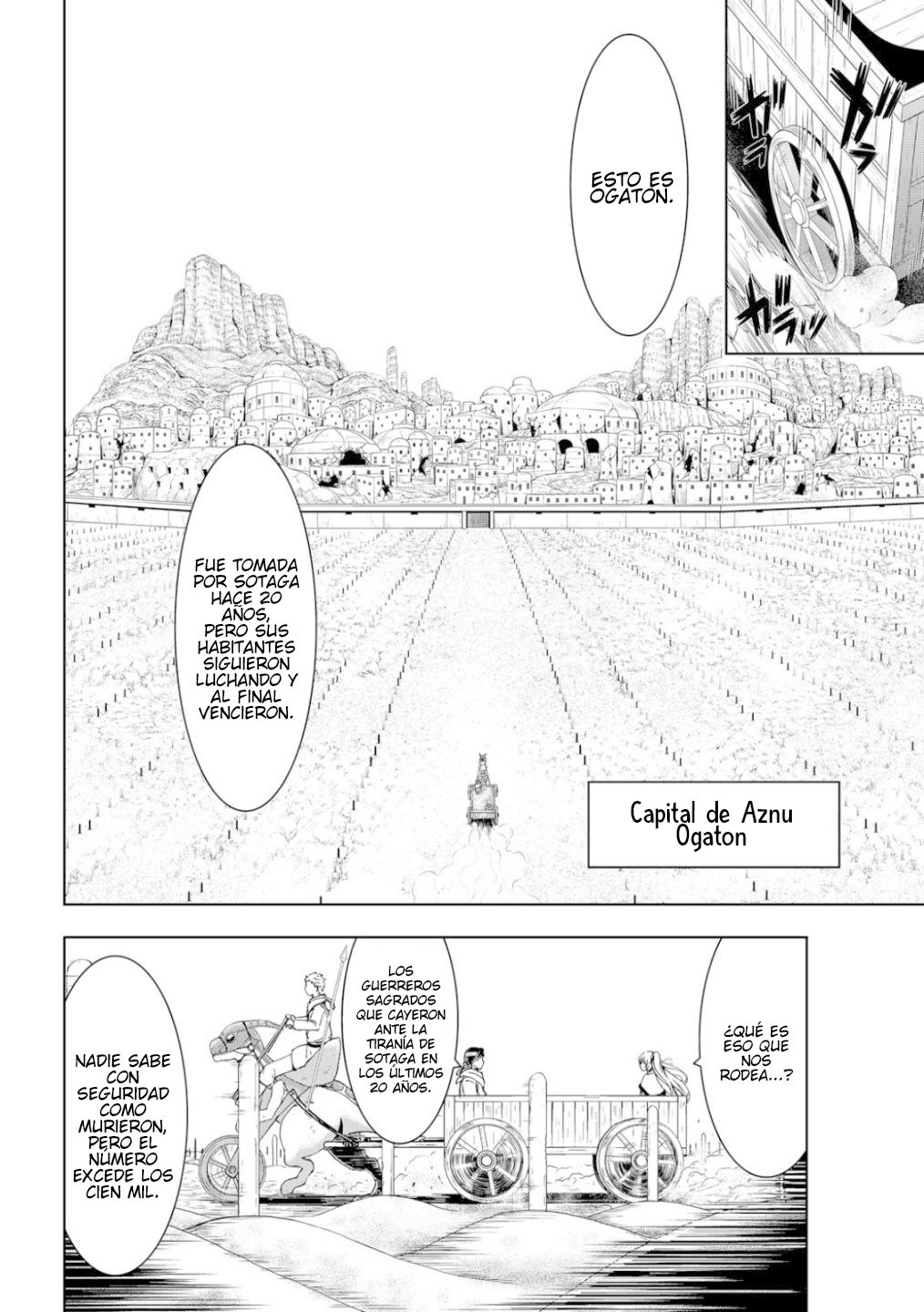 100-man no Inochi no Ue ni Ore wa Tatte Iru Capitulo 69 página 29