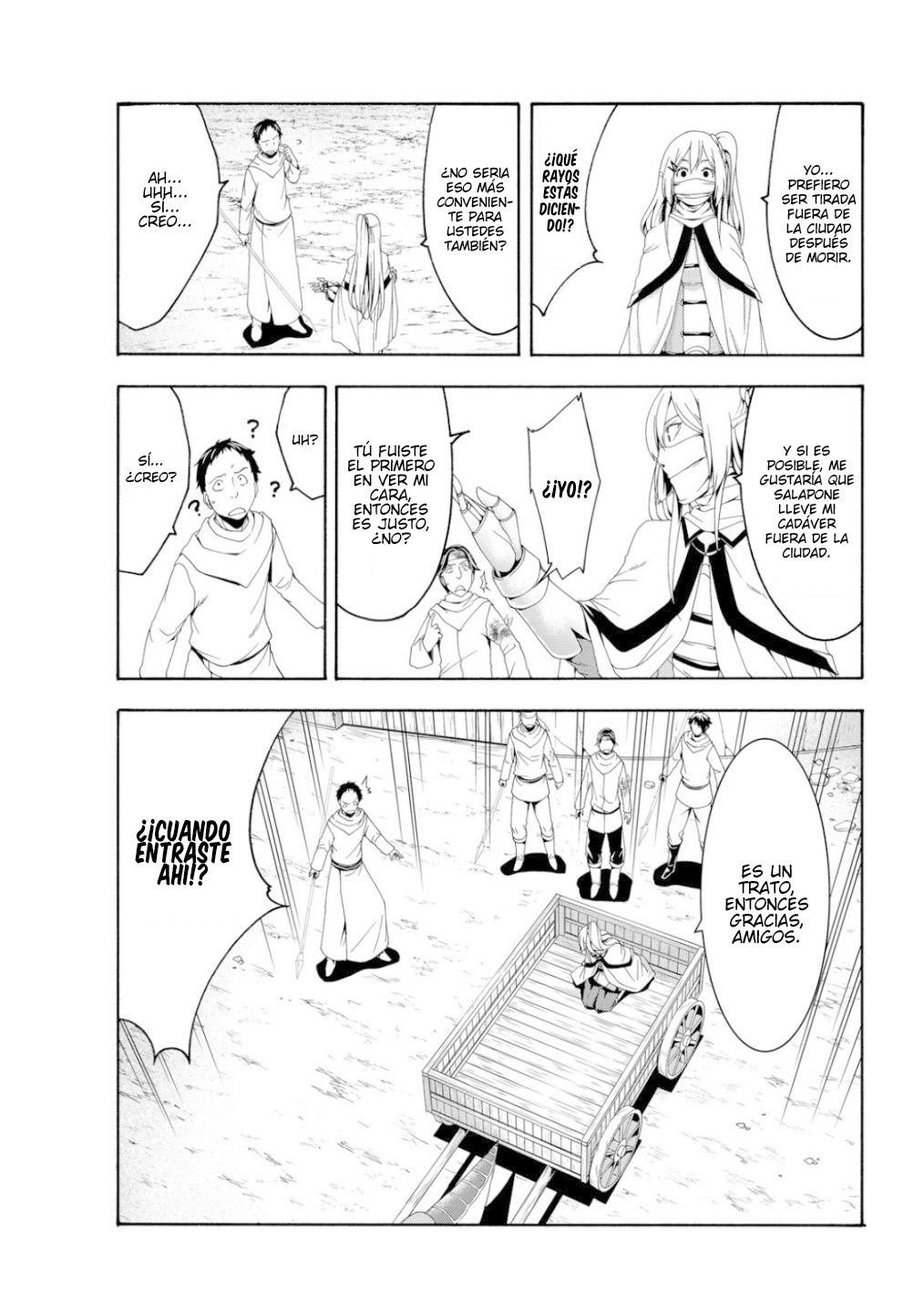 100-man no Inochi no Ue ni Ore wa Tatte Iru Capitulo 69 página 34