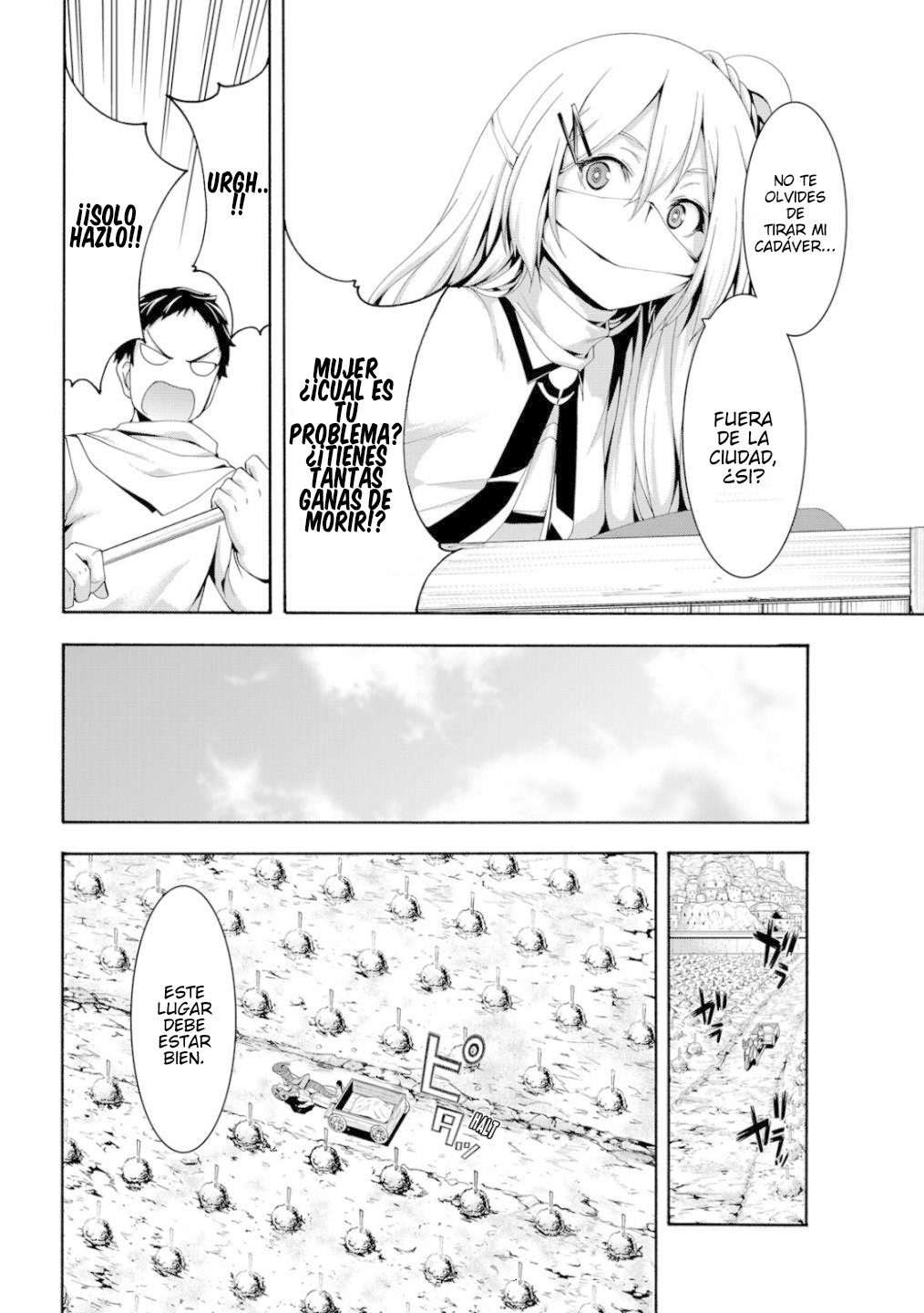 100-man no Inochi no Ue ni Ore wa Tatte Iru Capitulo 69 página 35