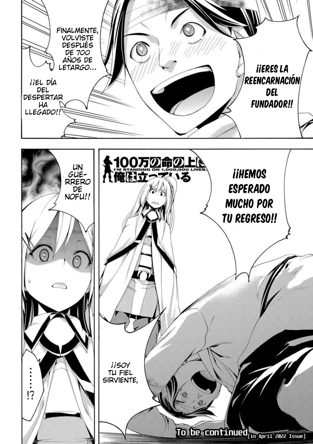 100-man no Inochi no Ue ni Ore wa Tatte Iru Capitulo 69 página 37