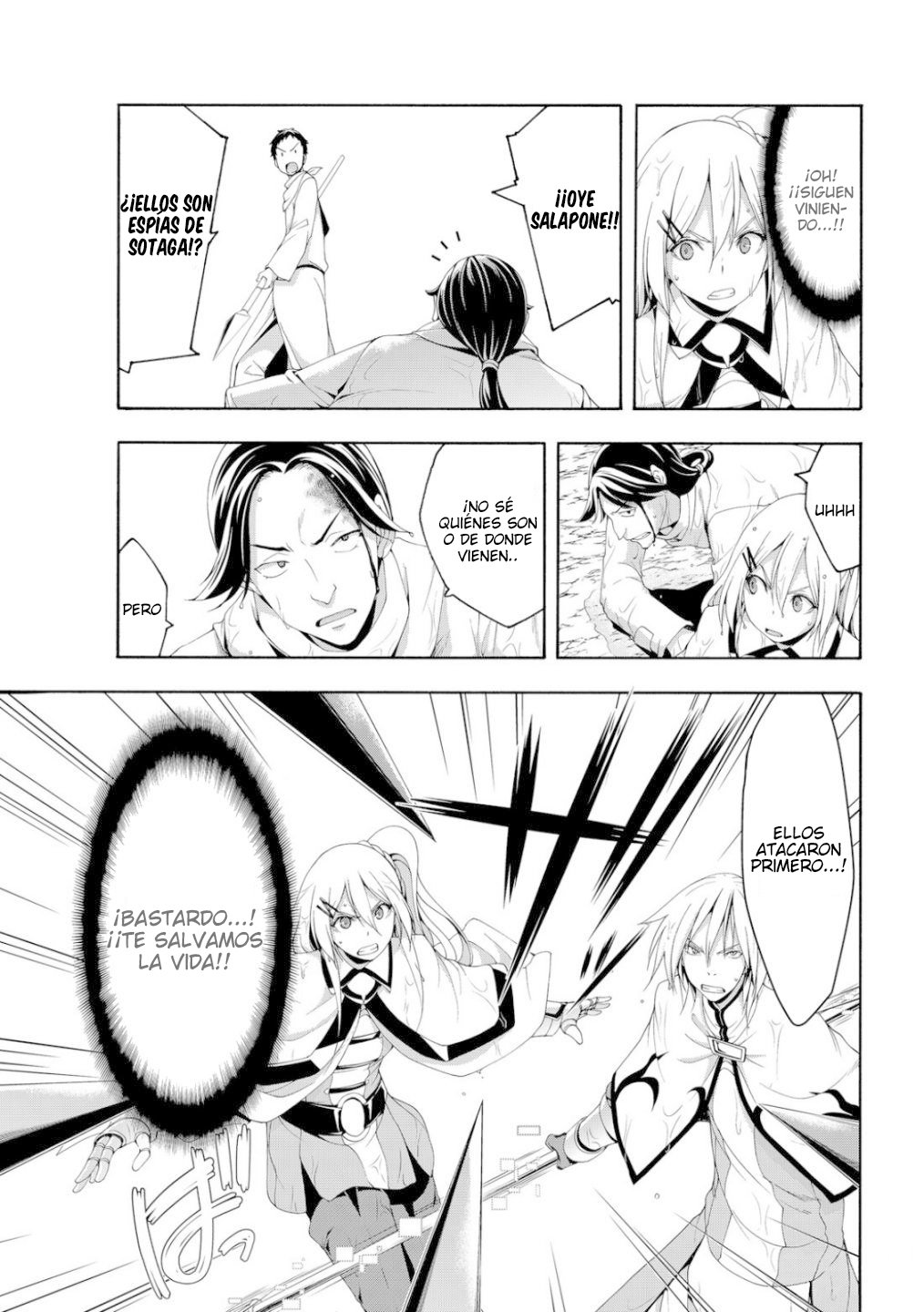 100-man no Inochi no Ue ni Ore wa Tatte Iru Capitulo 69 página 8