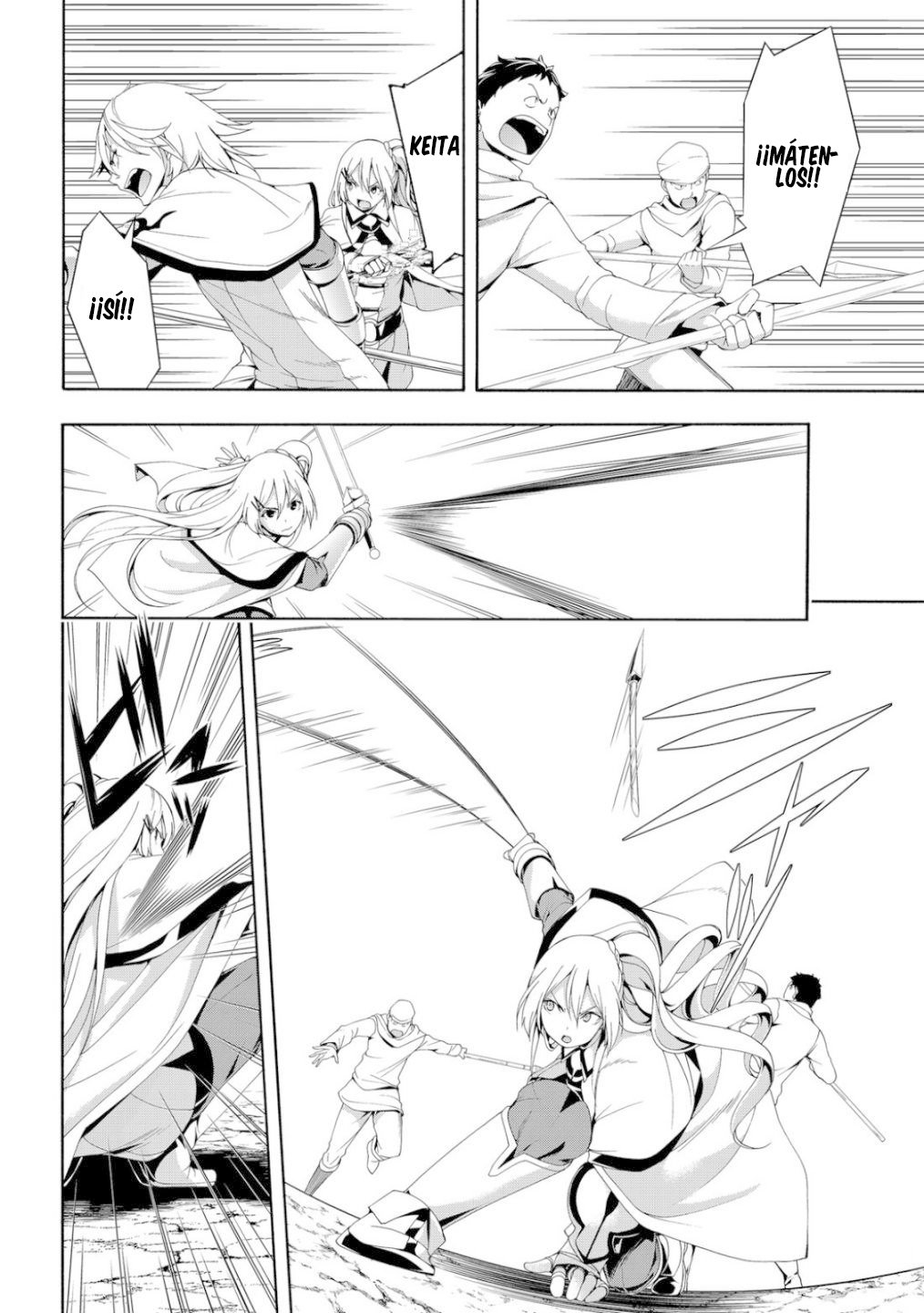 100-man no Inochi no Ue ni Ore wa Tatte Iru Capitulo 69 página 9