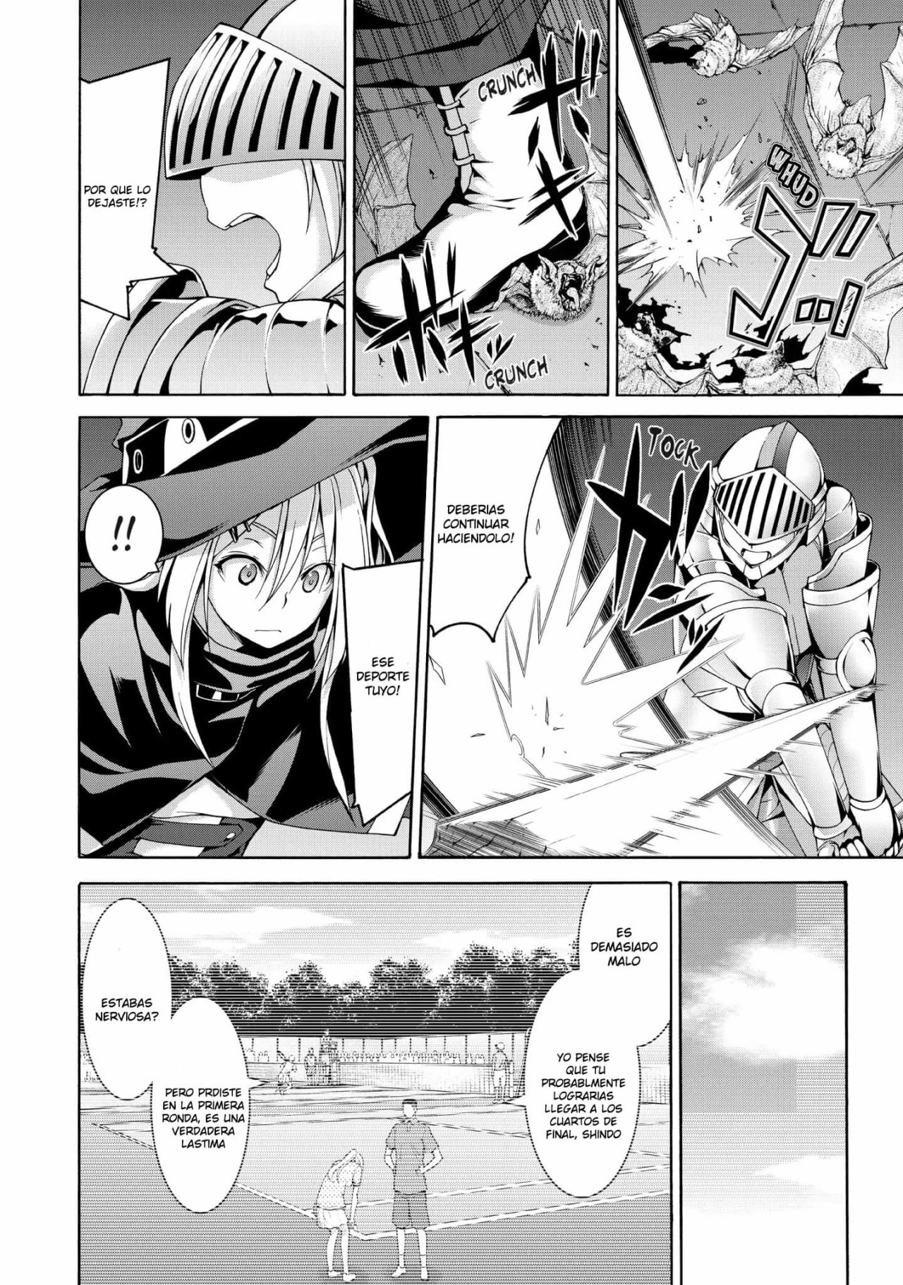 100-man no Inochi no Ue ni Ore wa Tatte Iru Capitulo 7 página 31