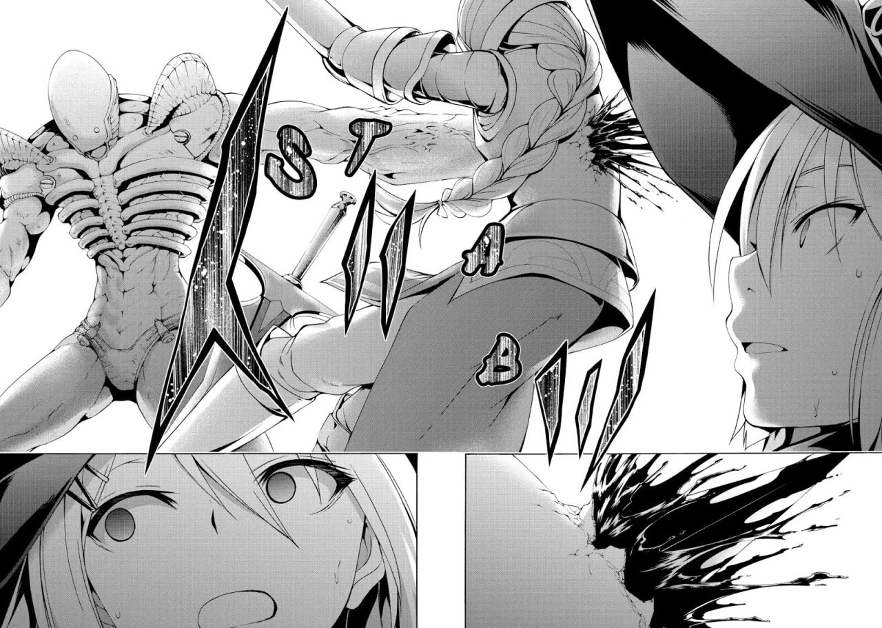 100-man no Inochi no Ue ni Ore wa Tatte Iru Capitulo 7 página 33