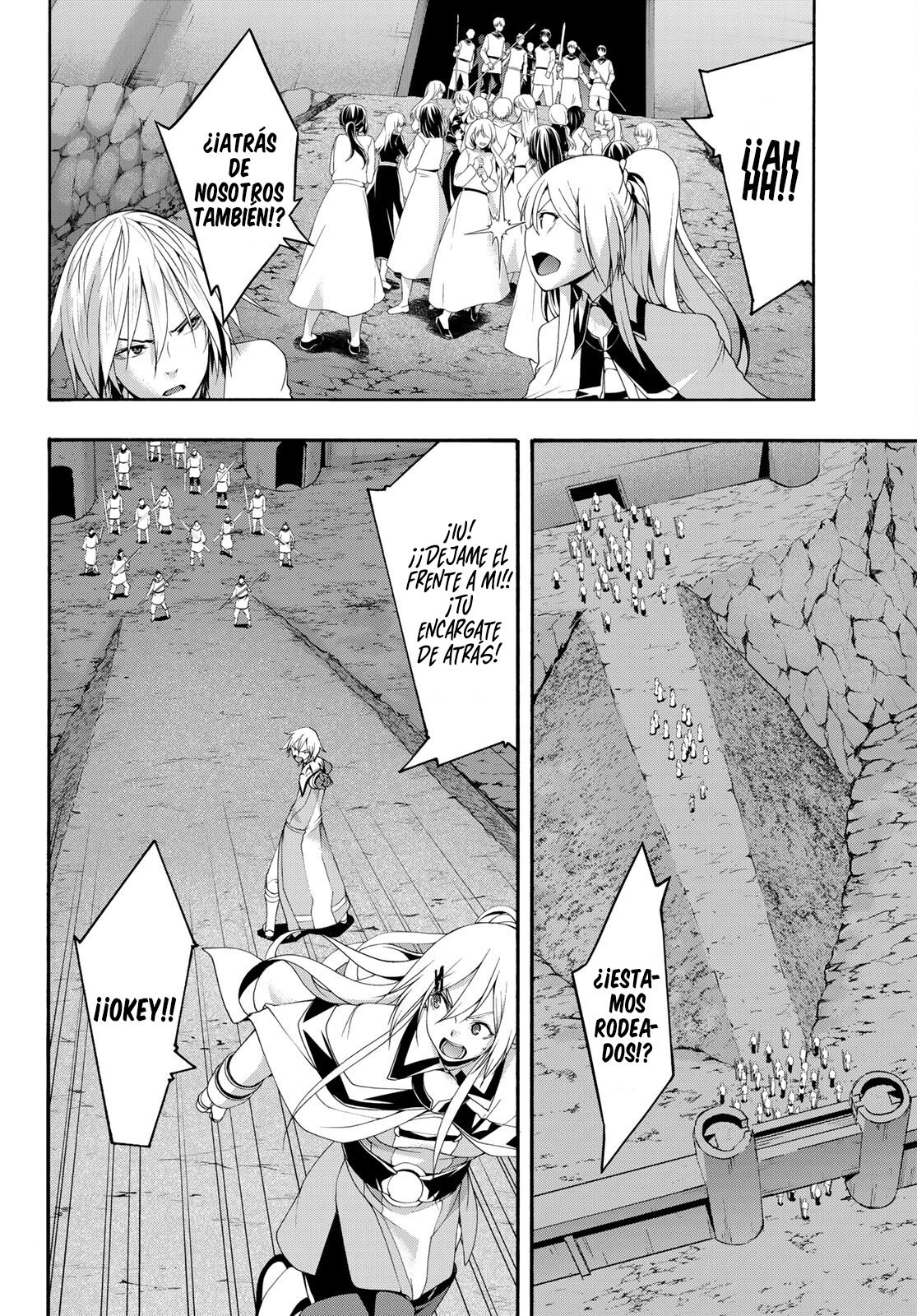 100-man no Inochi no Ue ni Ore wa Tatte Iru Capitulo 70 página 23