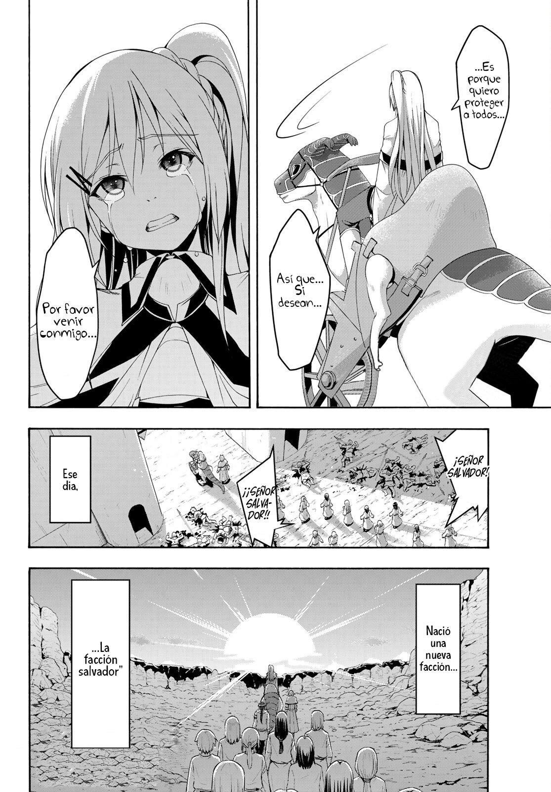 100-man no Inochi no Ue ni Ore wa Tatte Iru Capitulo 70 página 36
