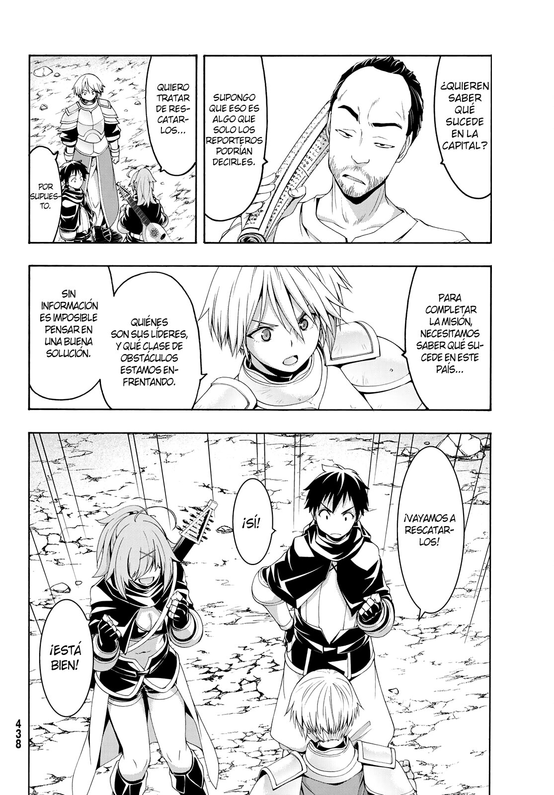 100-man no Inochi no Ue ni Ore wa Tatte Iru Capitulo 71 página 10