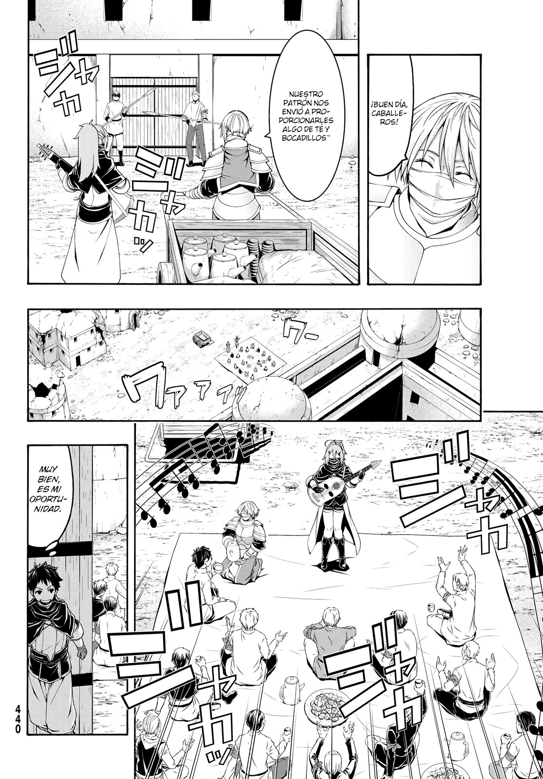 100-man no Inochi no Ue ni Ore wa Tatte Iru Capitulo 71 página 12