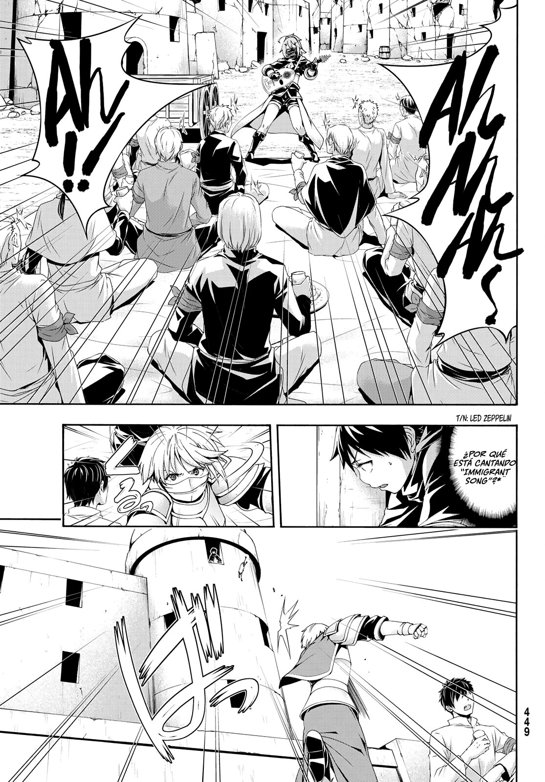 100-man no Inochi no Ue ni Ore wa Tatte Iru Capitulo 71 página 21
